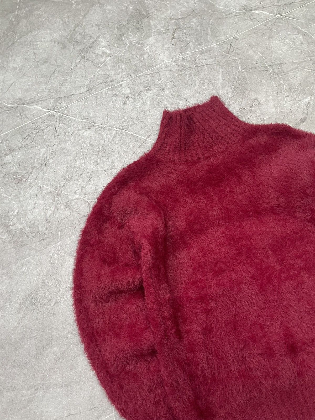 Hysteric Glamour × If Six Was Nine × Number (N)ine VTG Hysteric Glamour Kurt Cobain Style Stripe Mohair Sweater Size US M / EU 48-50 / 2 - 2 Thumbnail