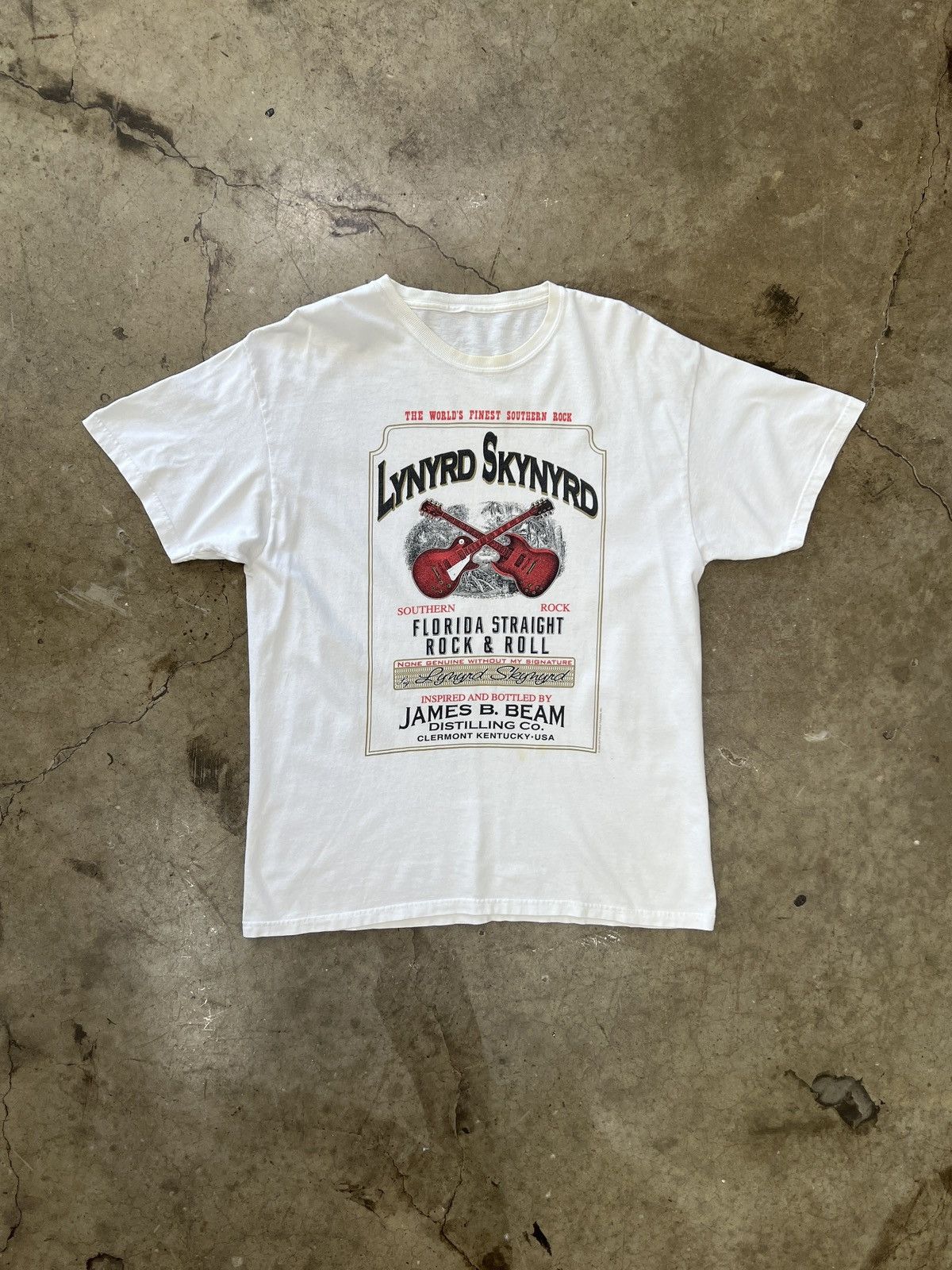 Band Tees Vintage 2003 Lynyrd Skynyrd James Beam Band Tee Large Size US L / EU 52-54 / 3 - 2 Thumbnail