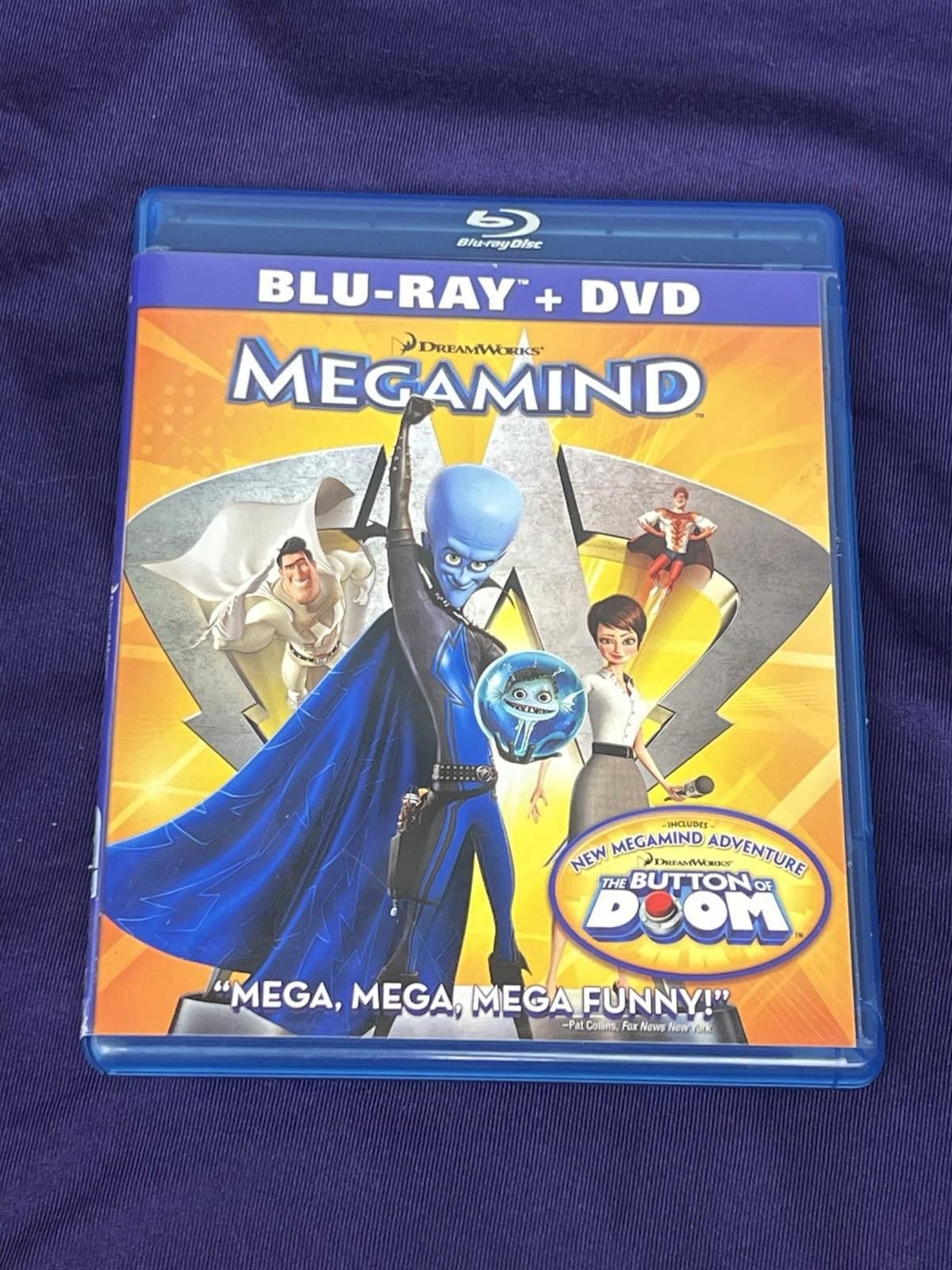 Other MegamindTwo-Disc Blu-ray/DVD Combo - DVD - Very Good Size ONE SIZE - 4 Thumbnail