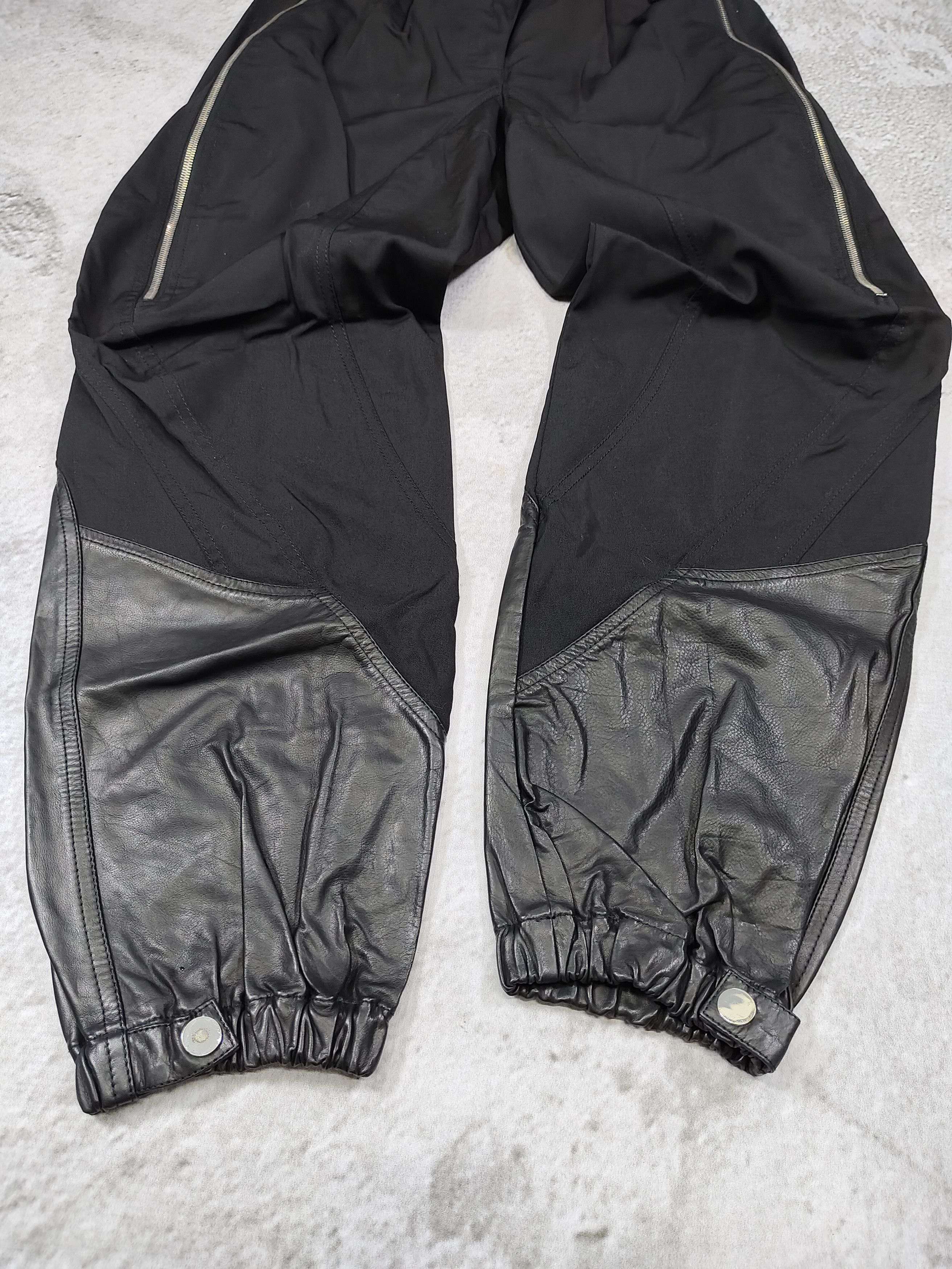 Alexander Wang Alexander Wang-Techwear Gothic Minimalist Zipper Panel Pants Size US 30 / EU 46 - 3 Thumbnail