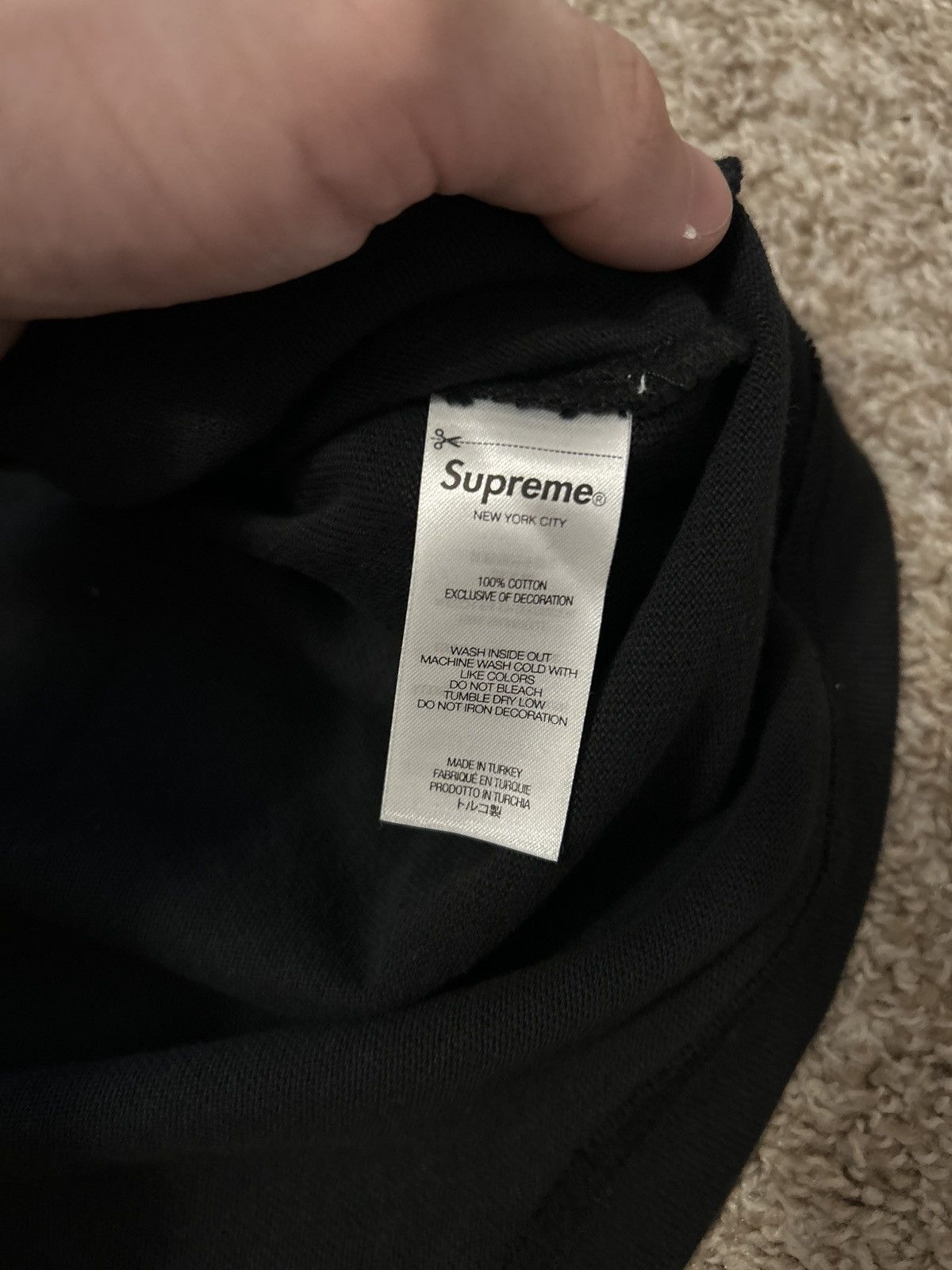 Supreme Supreme Split S/S Black Football Top S/S 25 Size Small Size US S / EU 44-46 / 1 - 4 Thumbnail