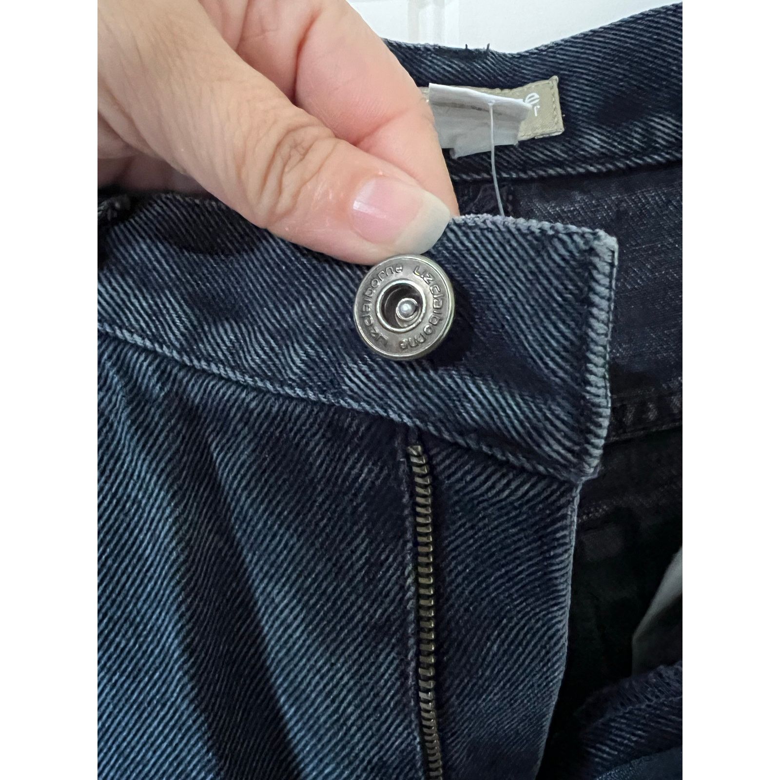 Liz Claiborne Vintage Womens Petite High Rise Tapered Leg Denim Blue Jeans Size 27" / US 4 / IT 40 - 9 Thumbnail