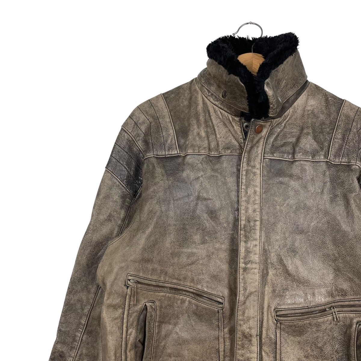 Japanese Brand Japanese Brand Leather Jacket Size US M / EU 48-50 / 2 - 6 Thumbnail