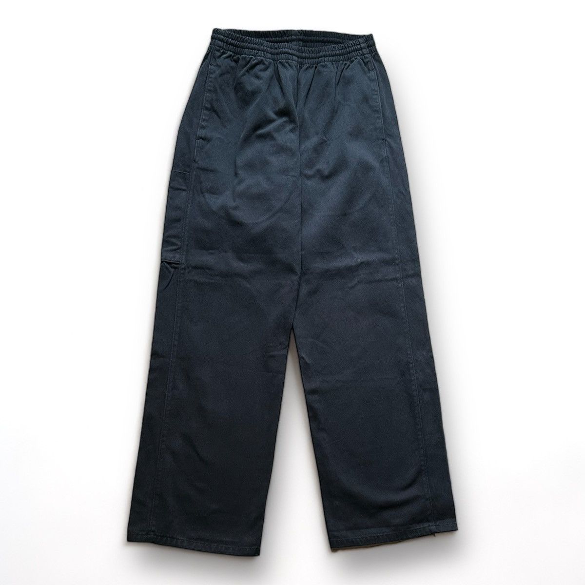 image of Yeezy Gap Sateen Cargo Pants Engineered By Balenciaga in Black, Men's (Size 32)