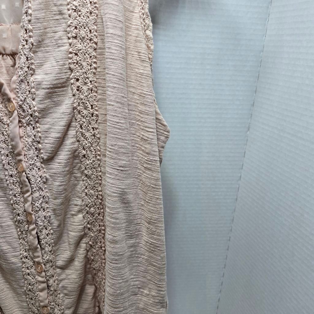 The Unbranded Brand Women's forCynthia Beige Sleeveless Tank Top XL Size XL / US 12-14 / IT 48-50 - 6 Thumbnail