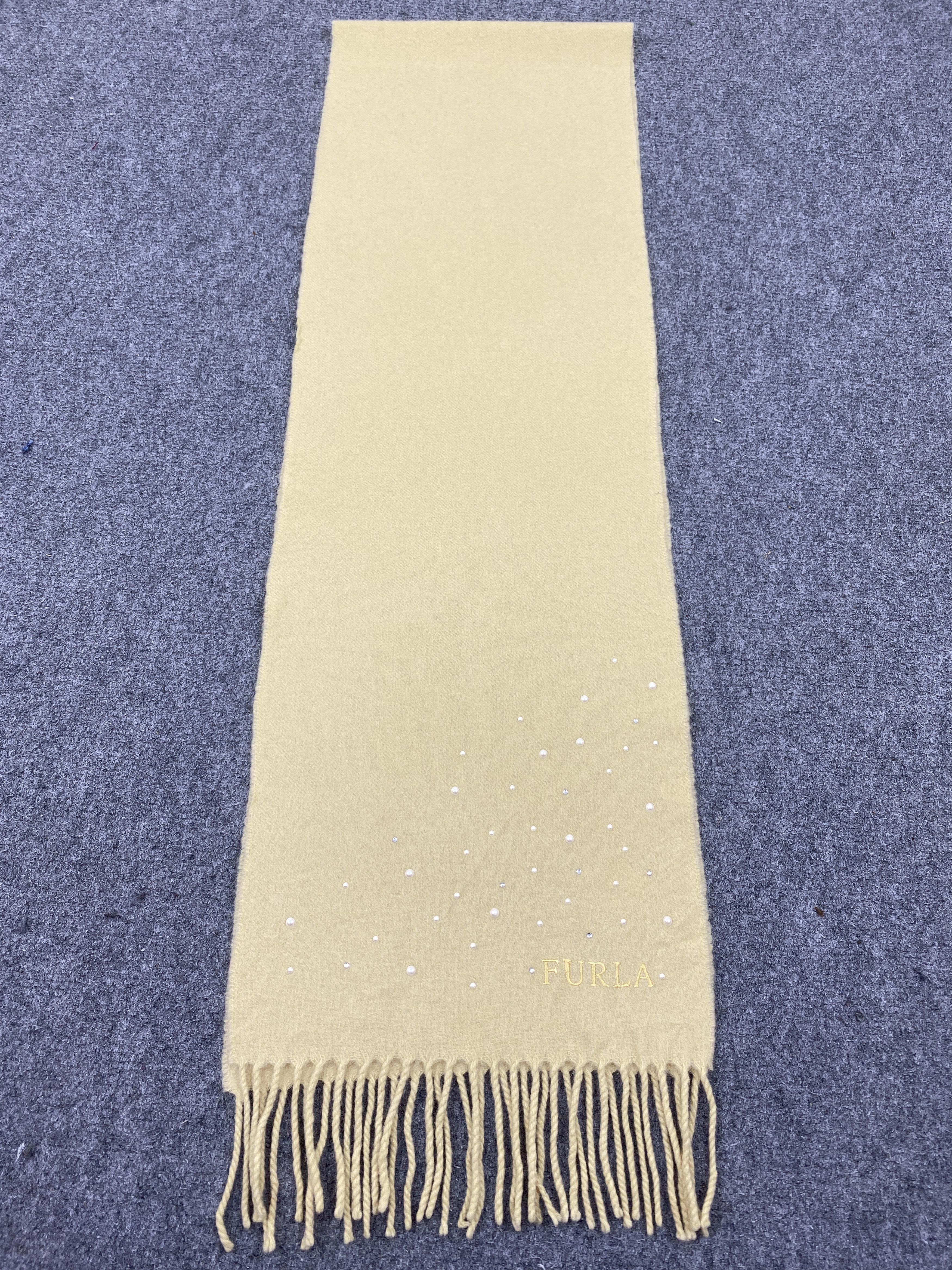 Furla Vintage Furla Scarf / Muffler Neckwear SC0089 Size ONE SIZE - 6 Thumbnail