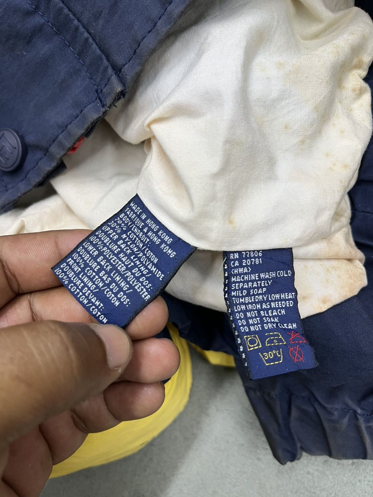 Japanese Brand × Tommy Hilfiger × Vintage ARCHIVE🔥VTG TOMMY HILFIGER SAILING GEAR CHORE JACKET Size US L / EU 52-54 / 3 - 12 Thumbnail