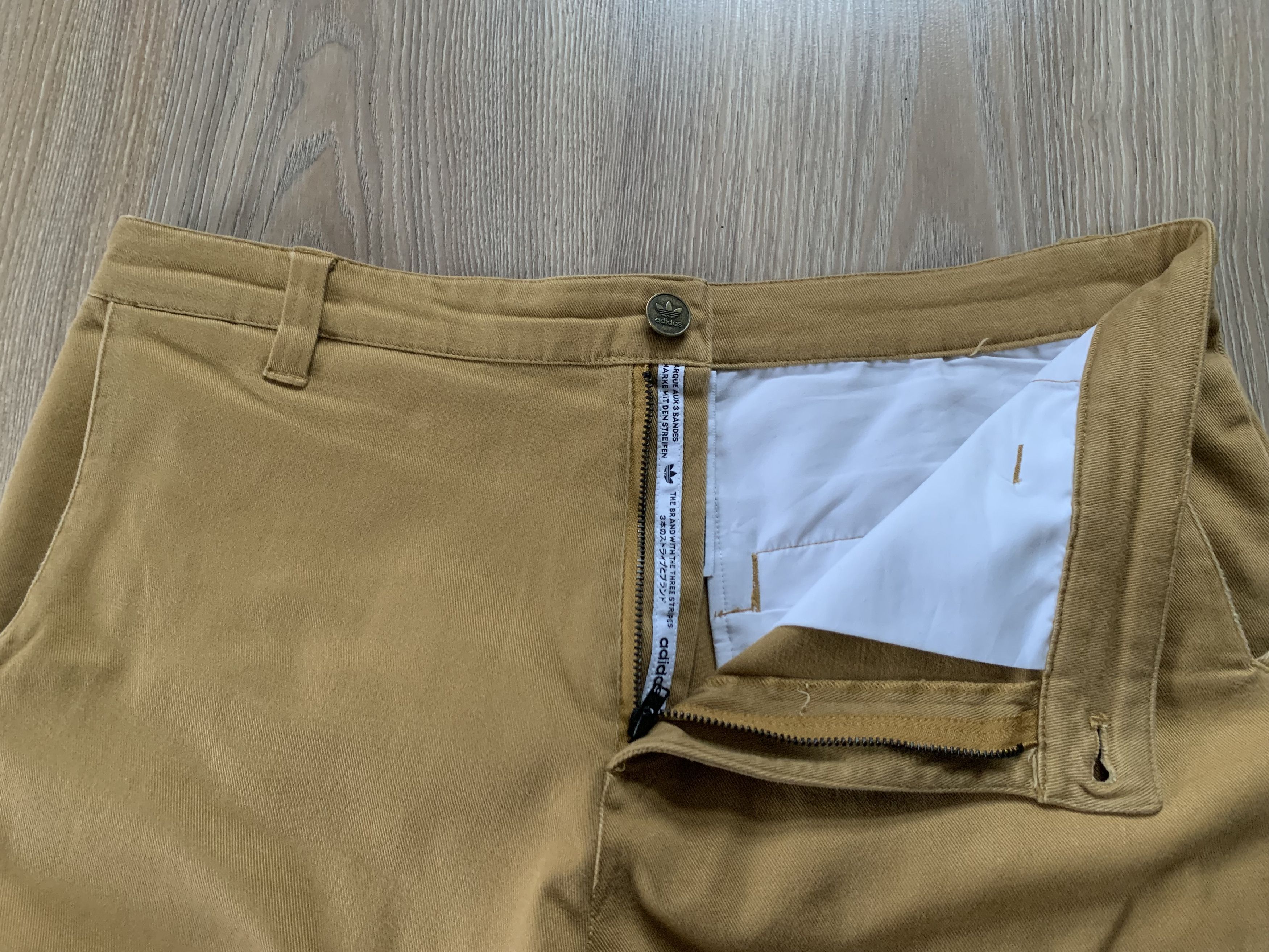 Adidas Adidas Skateboarding Men’s Beige Casual Pants Trousers Size US 31 - 5 Thumbnail