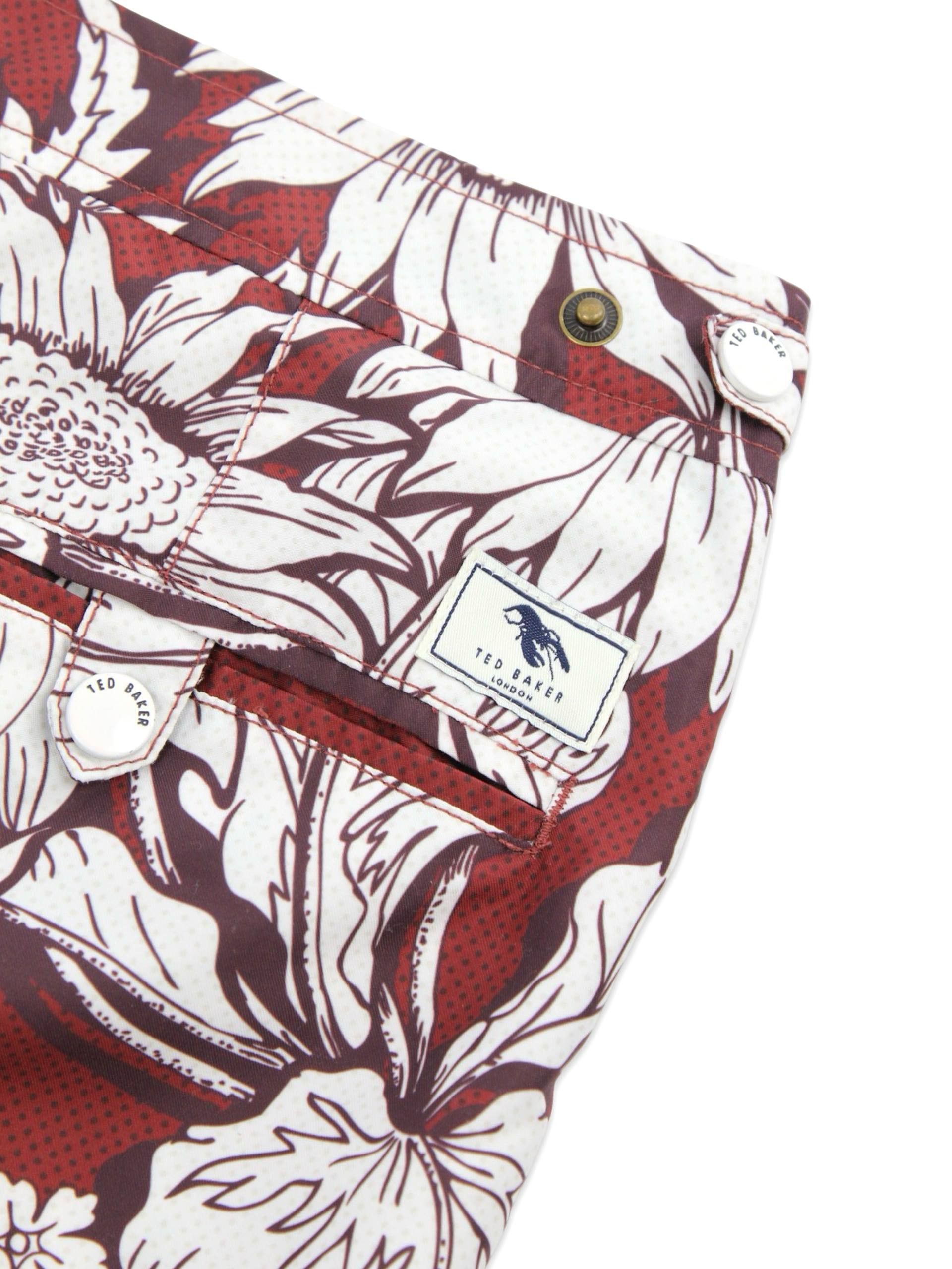 Ted Baker TED BAKER Printed swim shorts Size US 32 / EU 48 - 6 Thumbnail