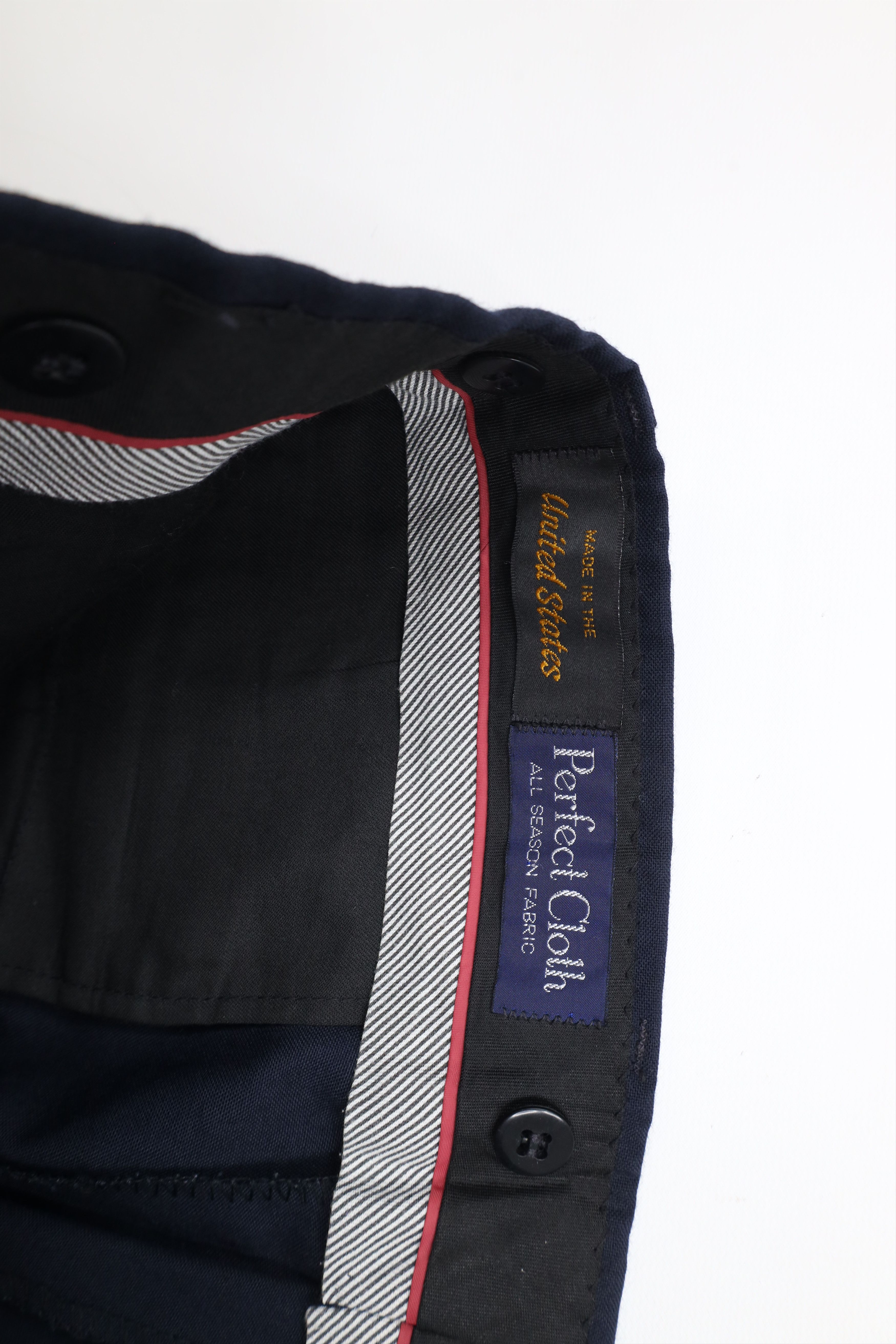 Vintage Vintage 90s Streetwear Wool Blend Cloth Chino Pants USA Size US 32 / EU 48 - 7 Thumbnail