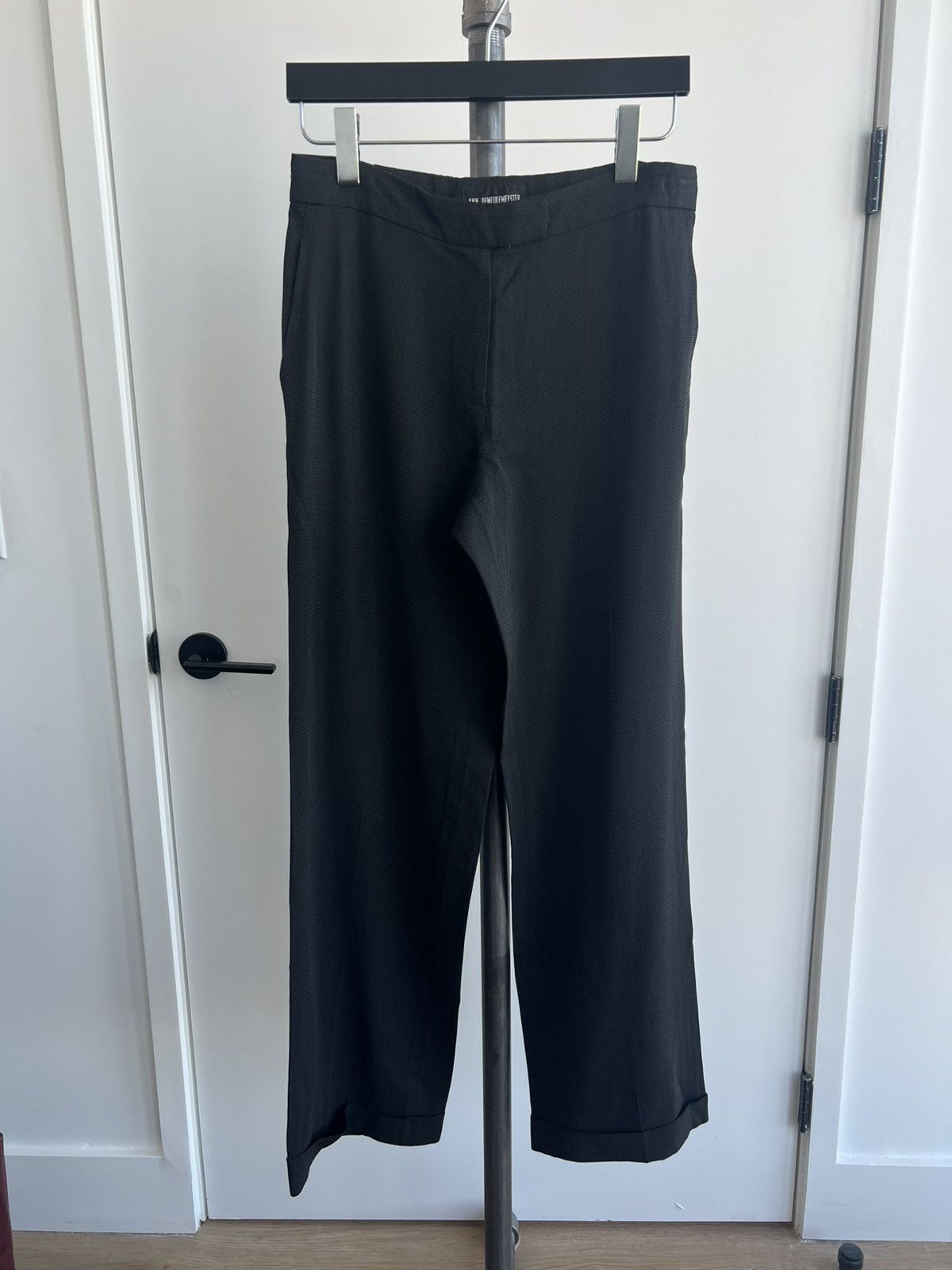 Ann Demeulemeester 90s Zipper-Waist Trousers Size 27" / US 4 / IT 40 - 1 Thumbnail