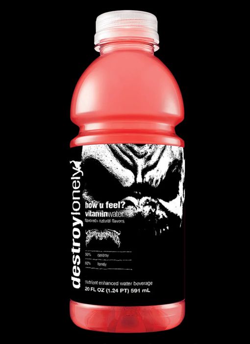 Vintage VitaminWater Destroy Lonely SOLD OUT Look Killa Juice Grailed