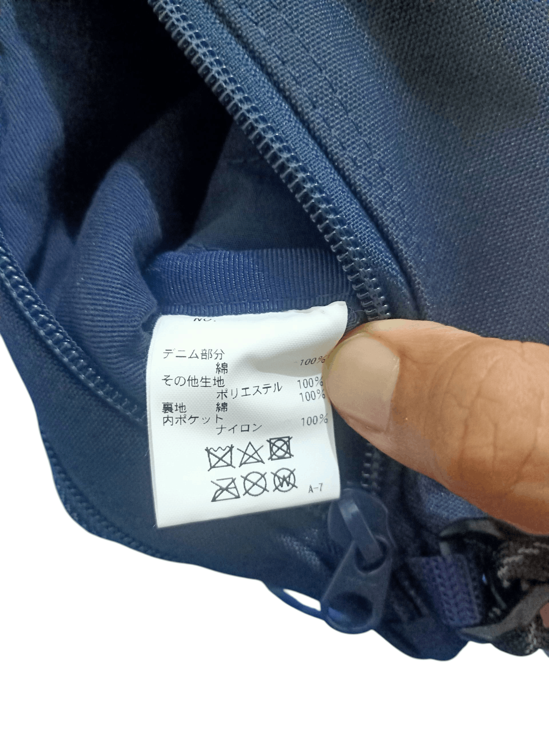 Blue Blue Japan Blue Blue x ANA Denim Sacoche Bag Size ONE SIZE - 8 Thumbnail