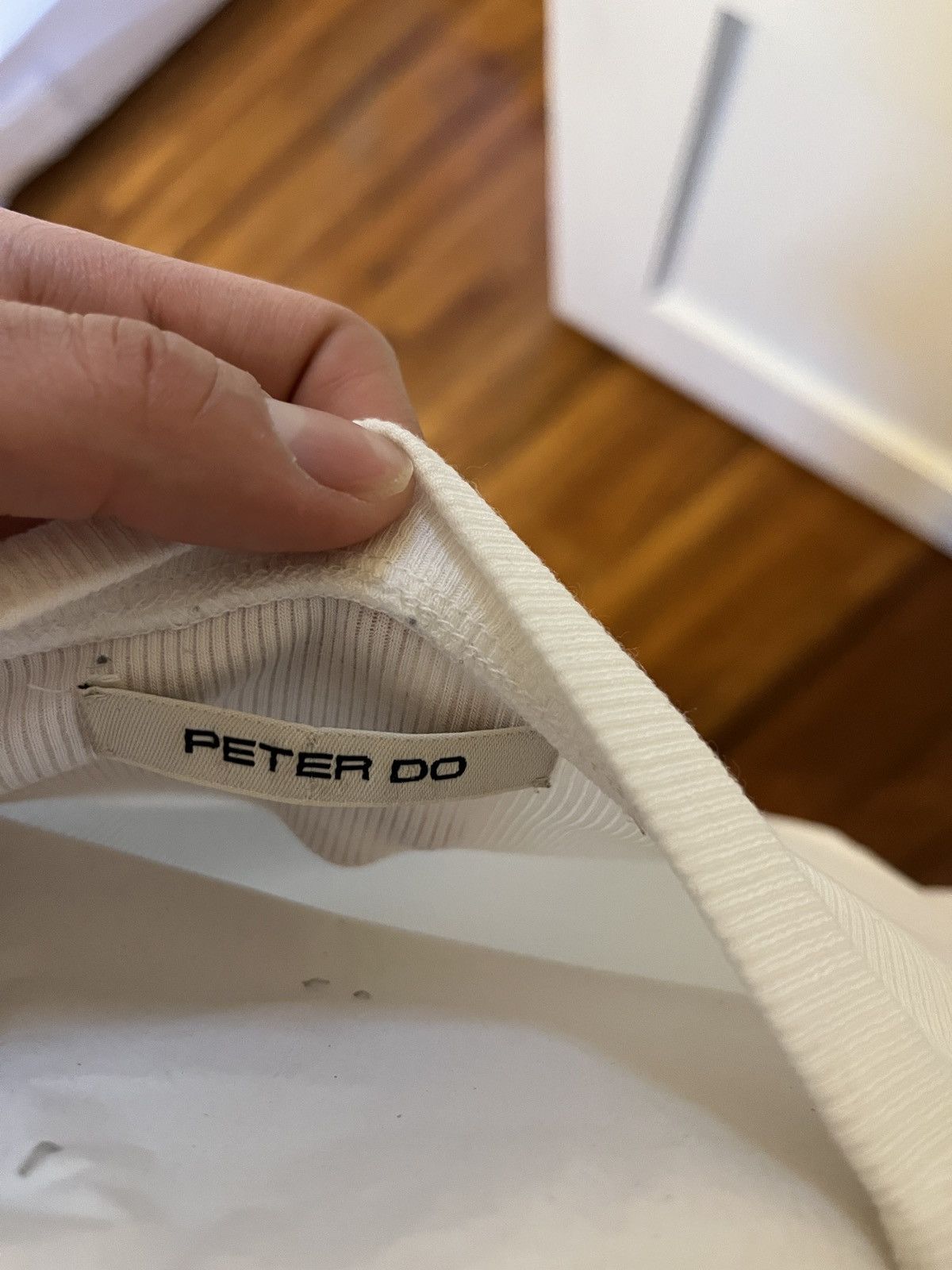 Peter Do White Peter Do T-Shirt Size US S / EU 44-46 / 1 - 3 Thumbnail