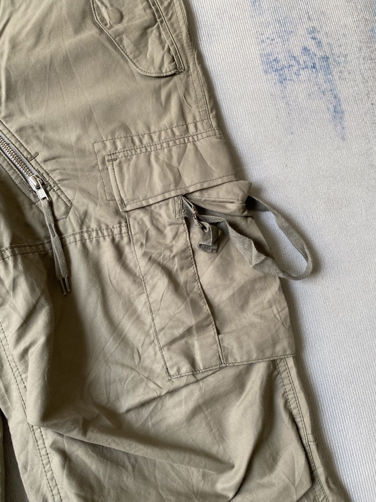 CABANE de ZUCCa Cabane De Zucca Asymmetrical Zipper Cargo Pant Size US 35 - 8 Thumbnail