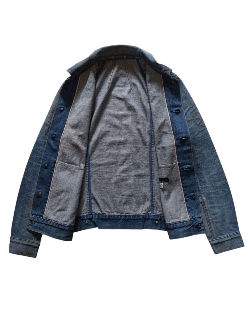Japanese Brand × Levi's × Levi's Vintage Clothing Vintage Japanese trucker selvedge Size US S / EU 44-46 / 1 - 3 Thumbnail
