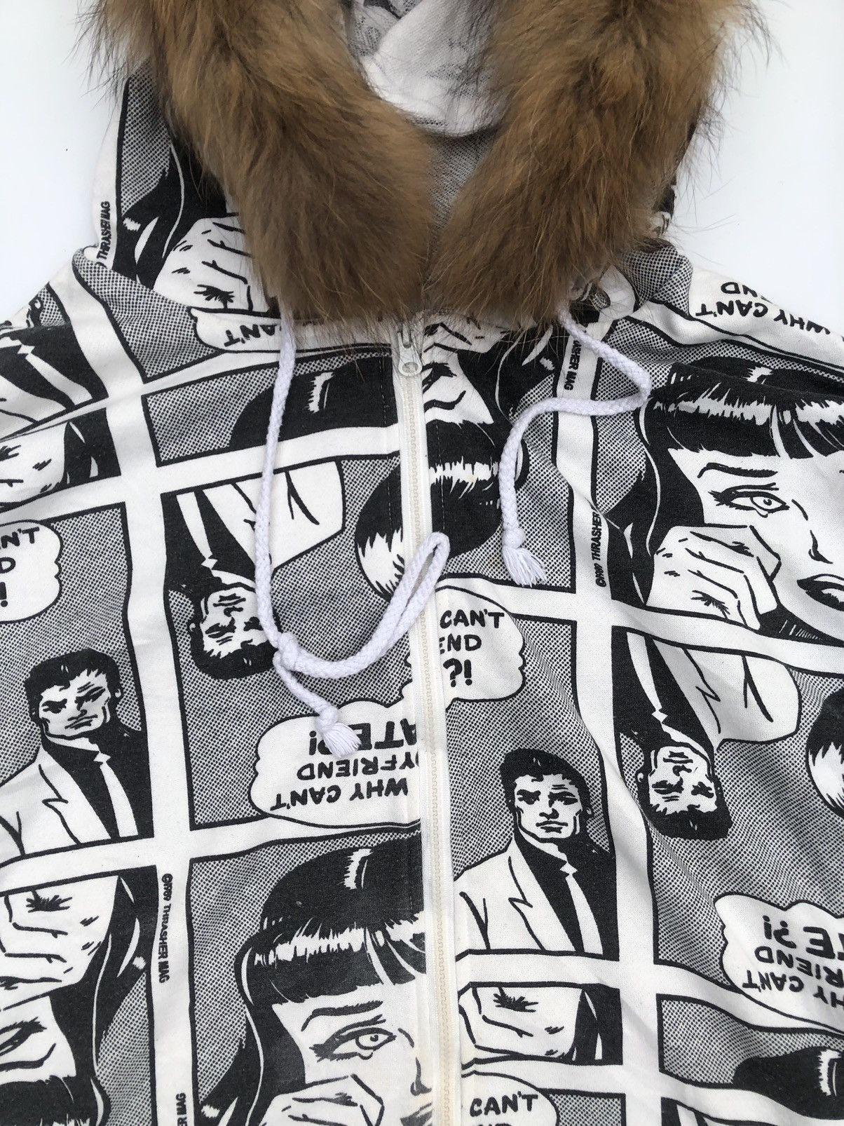 If Six Was Nine × Japanese Brand × Le Grande Bleu (L.G.B.) Zipper Fur hoodie Skateboaring Thrasher Style Size US L / EU 52-54 / 3 - 6 Thumbnail