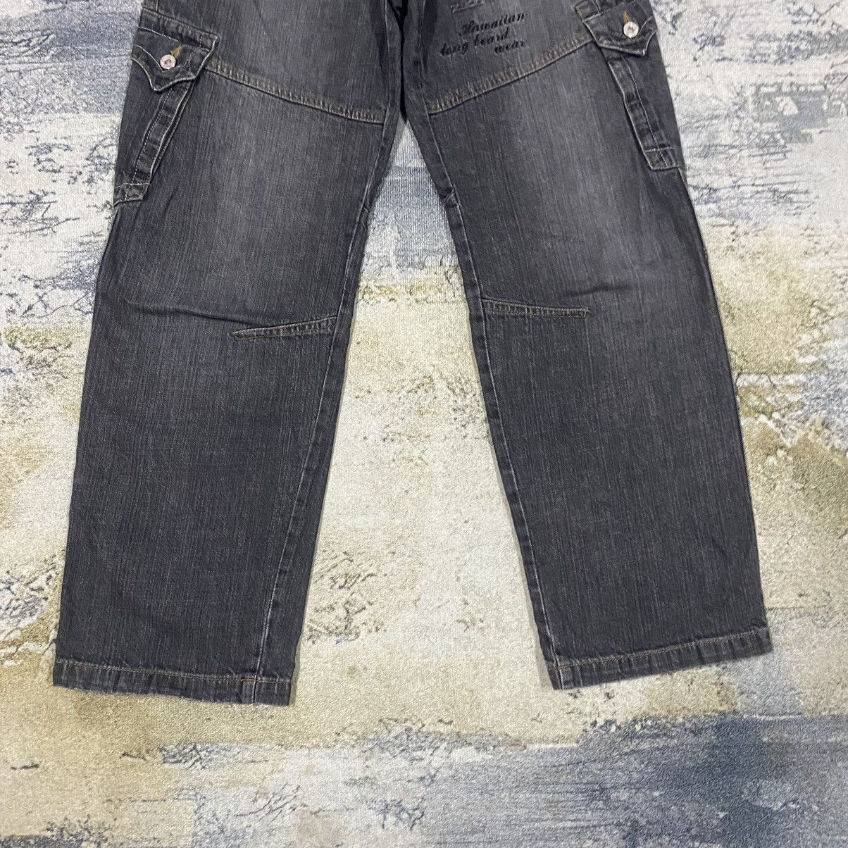 Japanese Brand Vintage Piko Hawaiian Jnco Inspire Baggy Denim Cargo Size US 30 / EU 46 - 4 Thumbnail