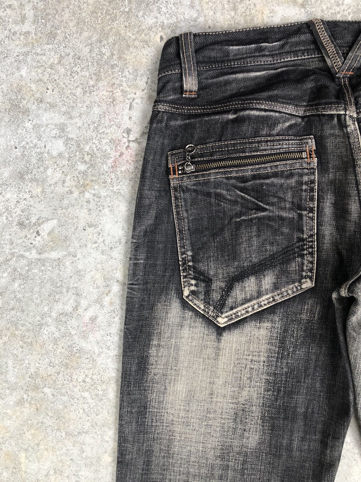 If Six Was Nine Japanese Hideways Flared Jeans Distressed Patchwork Jeans Size US 31 - 9 Thumbnail
