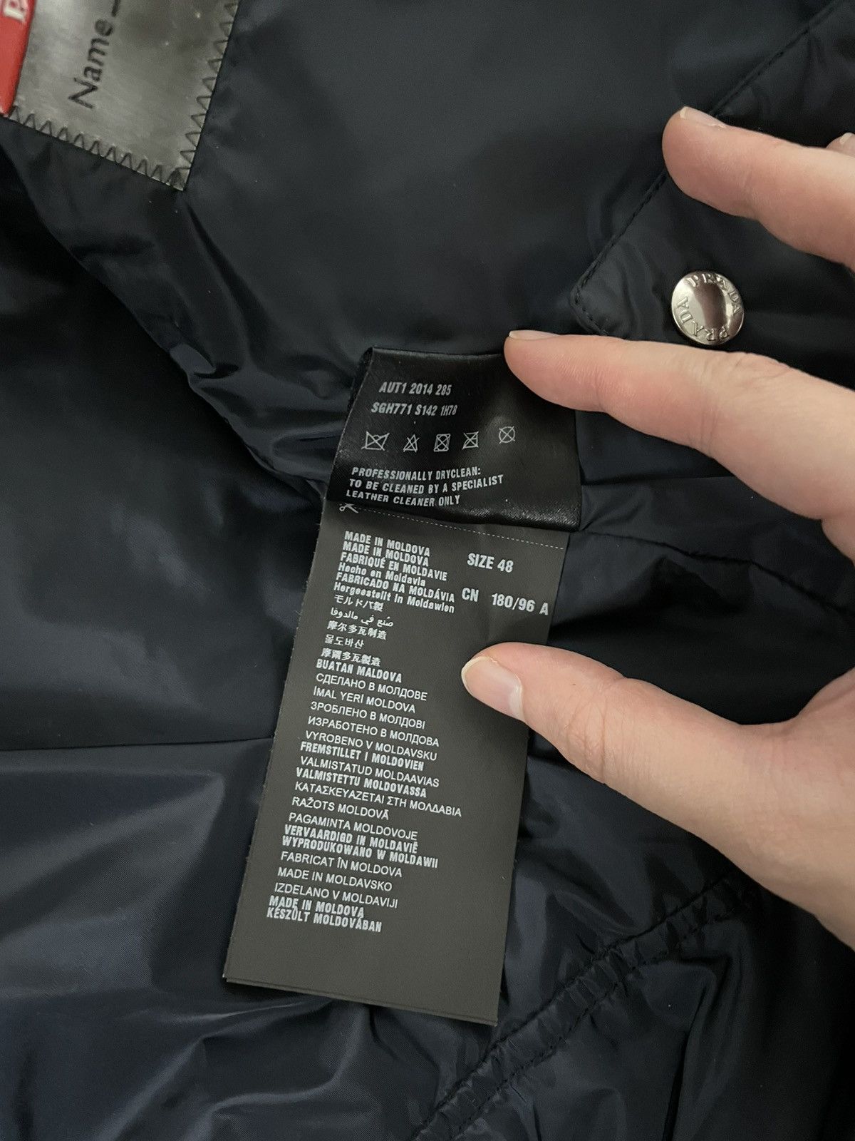 Prada (NEW) FW14 Rainbow Colorblock Puffer Jacket Size US M / EU 48-50 / 2 - 9 Thumbnail