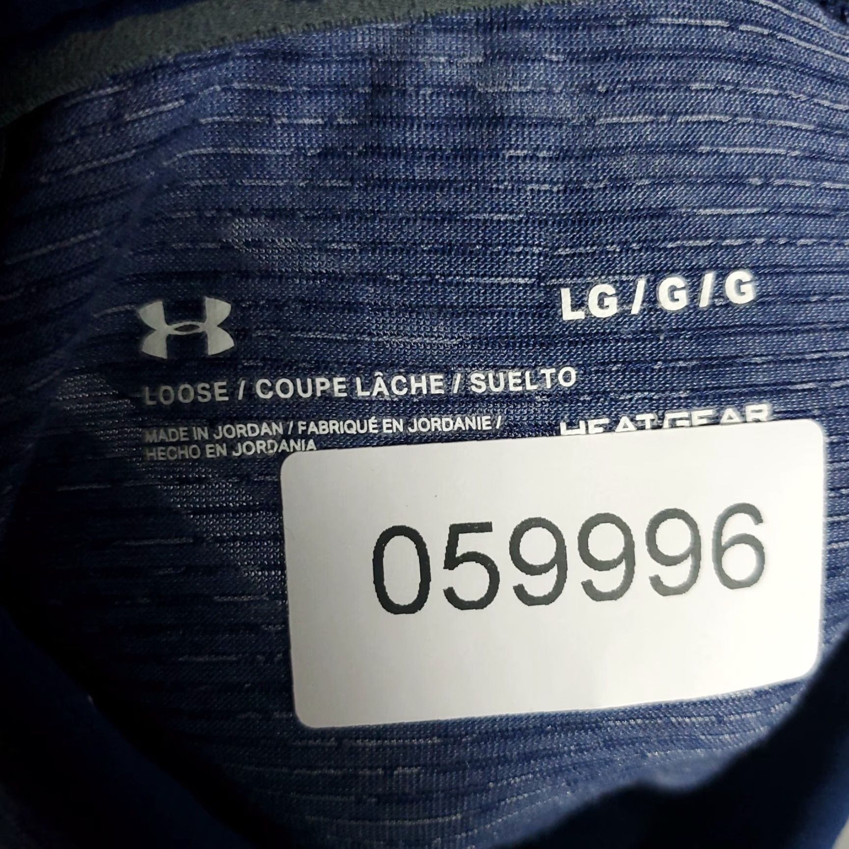 Under Armour Under Armour Polo Shirt Mens Large Blue Short Sleeve Golf Activewear Size US L / EU 52-54 / 3 - 7 Thumbnail