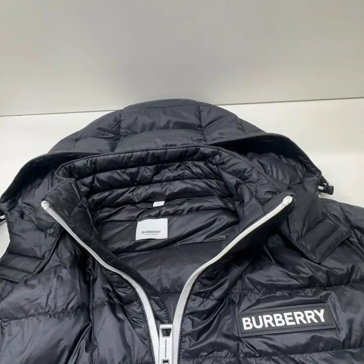 Burberry Burberry Burberry Black Removable Hooded Down Jacket-2507 Size US M / EU 48-50 / 2 - 8 Thumbnail