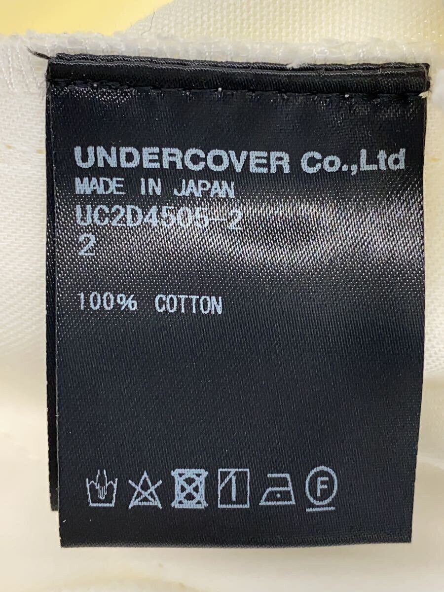 Undercover UC I2 Sketch Monogram Ctn One-Tuck Easy Pts White Size US 32 / EU 48 - 5 Thumbnail