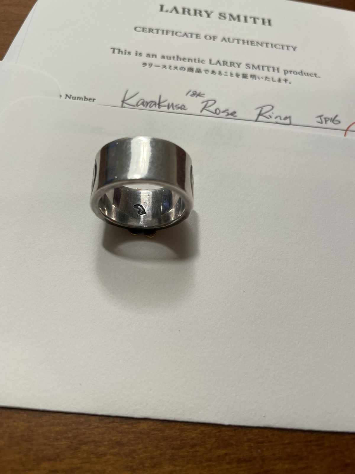 Larry Smith Larry Smith 18k Karakuse ring Size ONE SIZE - 4 Thumbnail