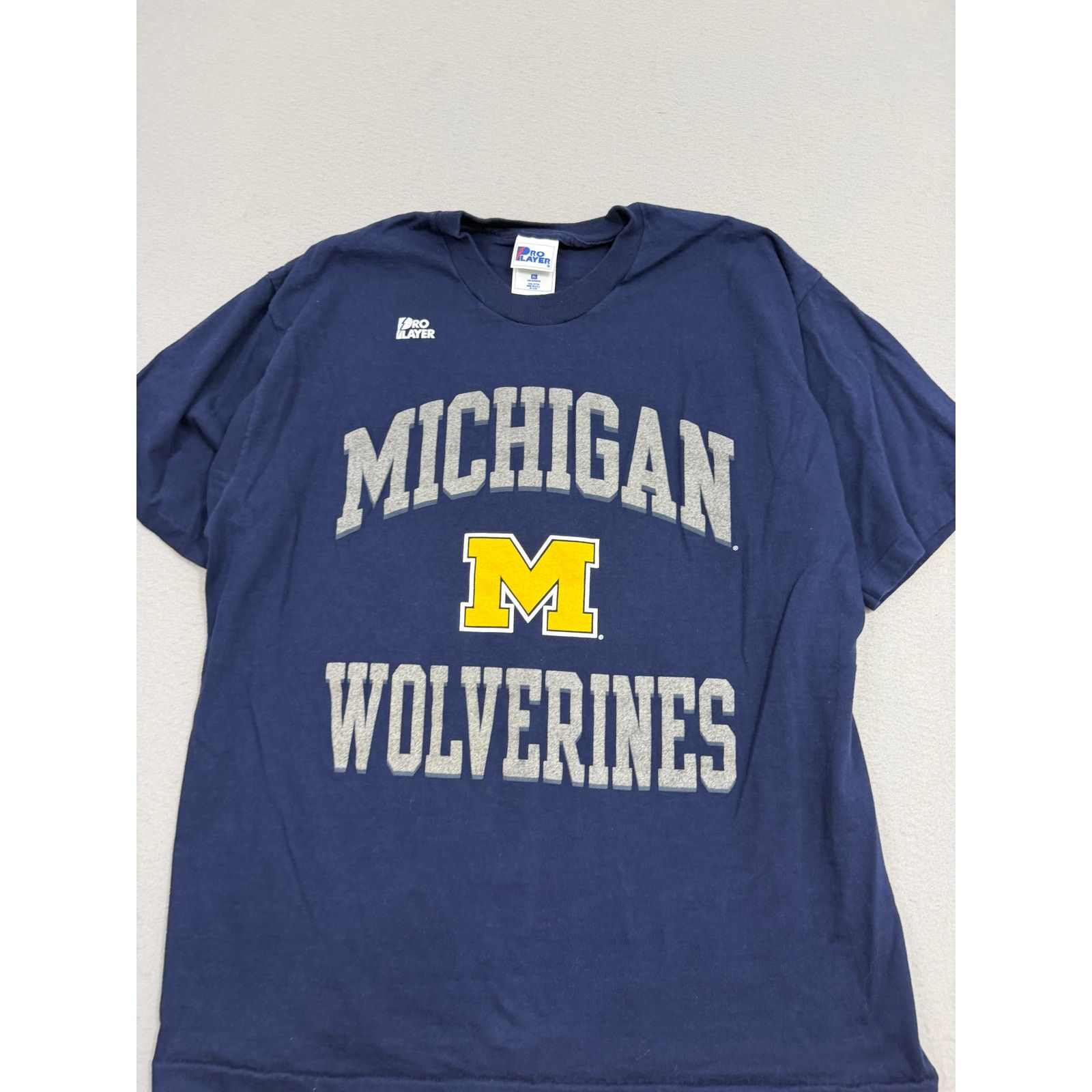 Vintage Vintage Pro Player Michigan Wolverines Shirt Men's XL Size US XL / EU 56 / 4 - 2 Thumbnail