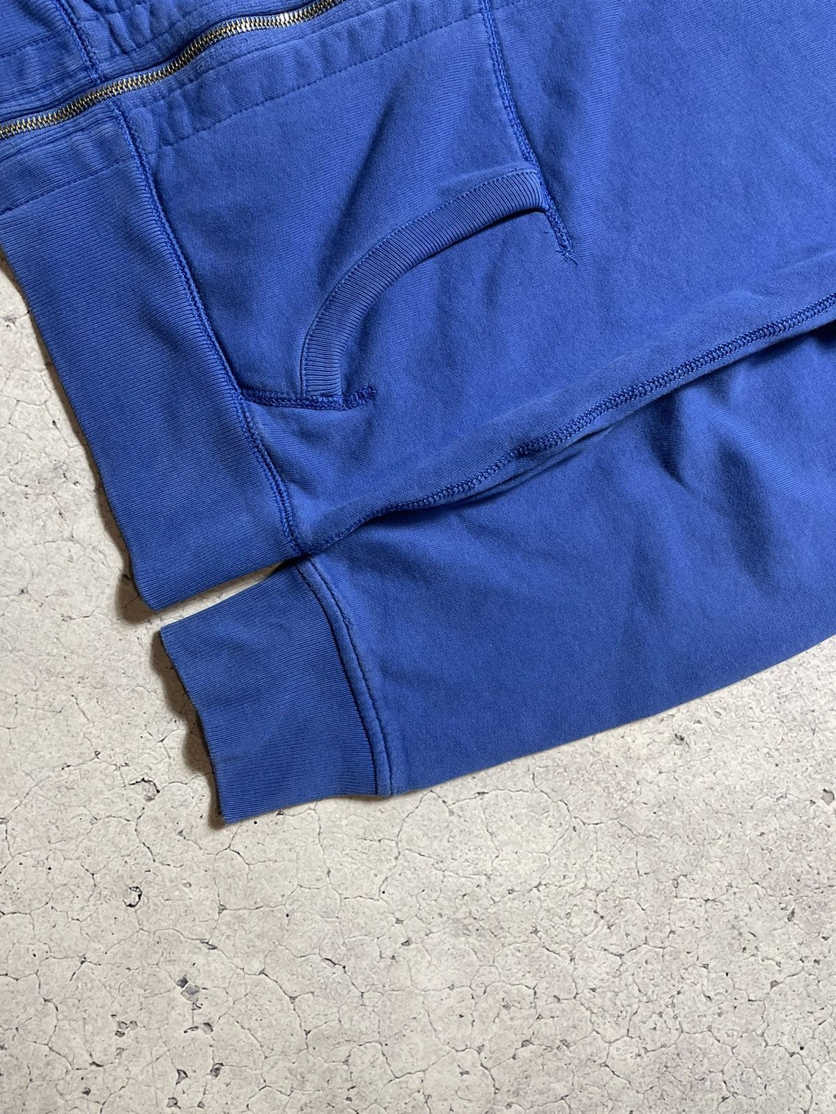 Polo Ralph Lauren × Ralph Lauren × Vintage Vintage Blue Zip Up Hoodie Polo Ralph Lauren Hype PRL Y2K Size US S / EU 44-46 / 1 - 4 Thumbnail