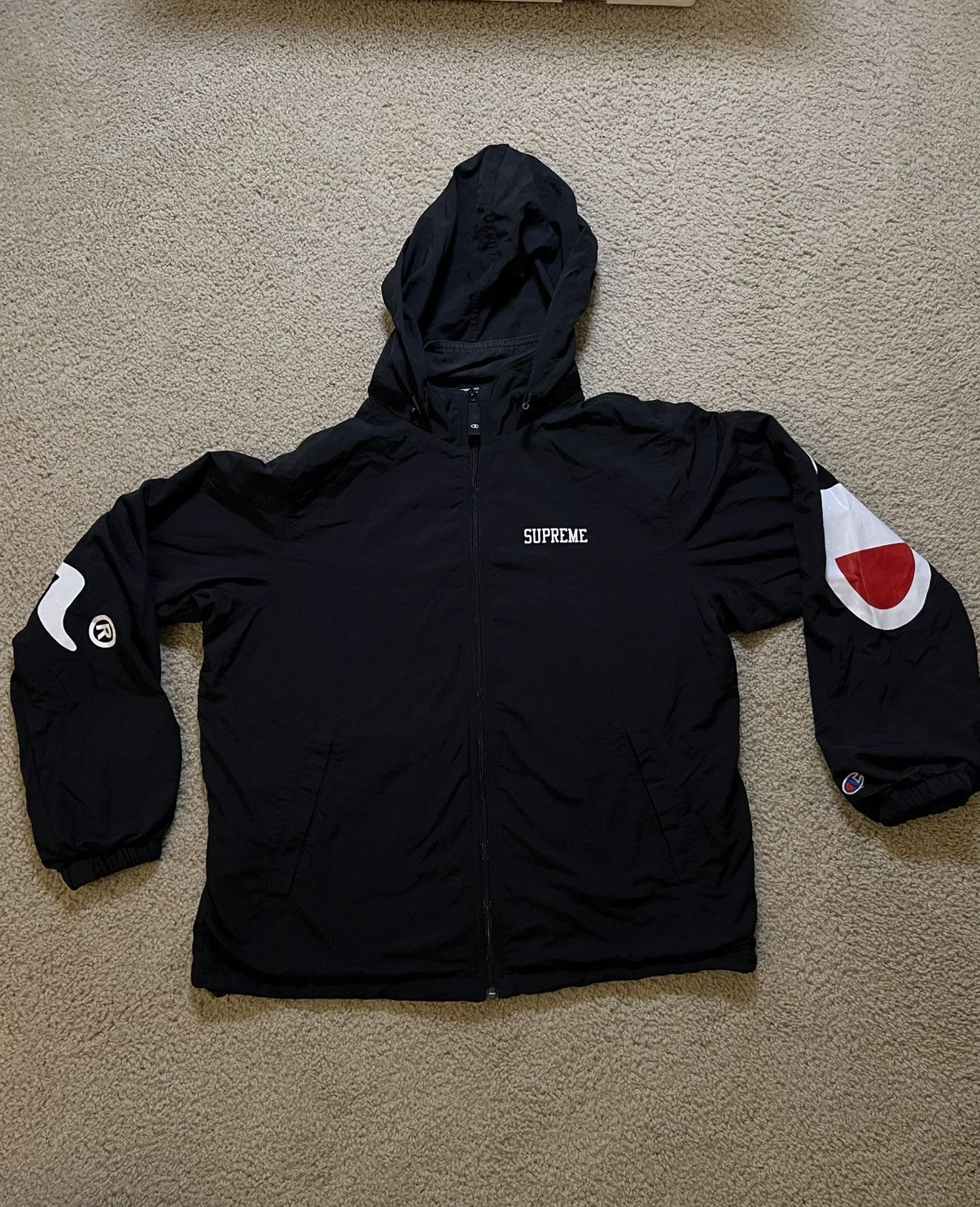 Supreme X Champion Jacket | Grailed