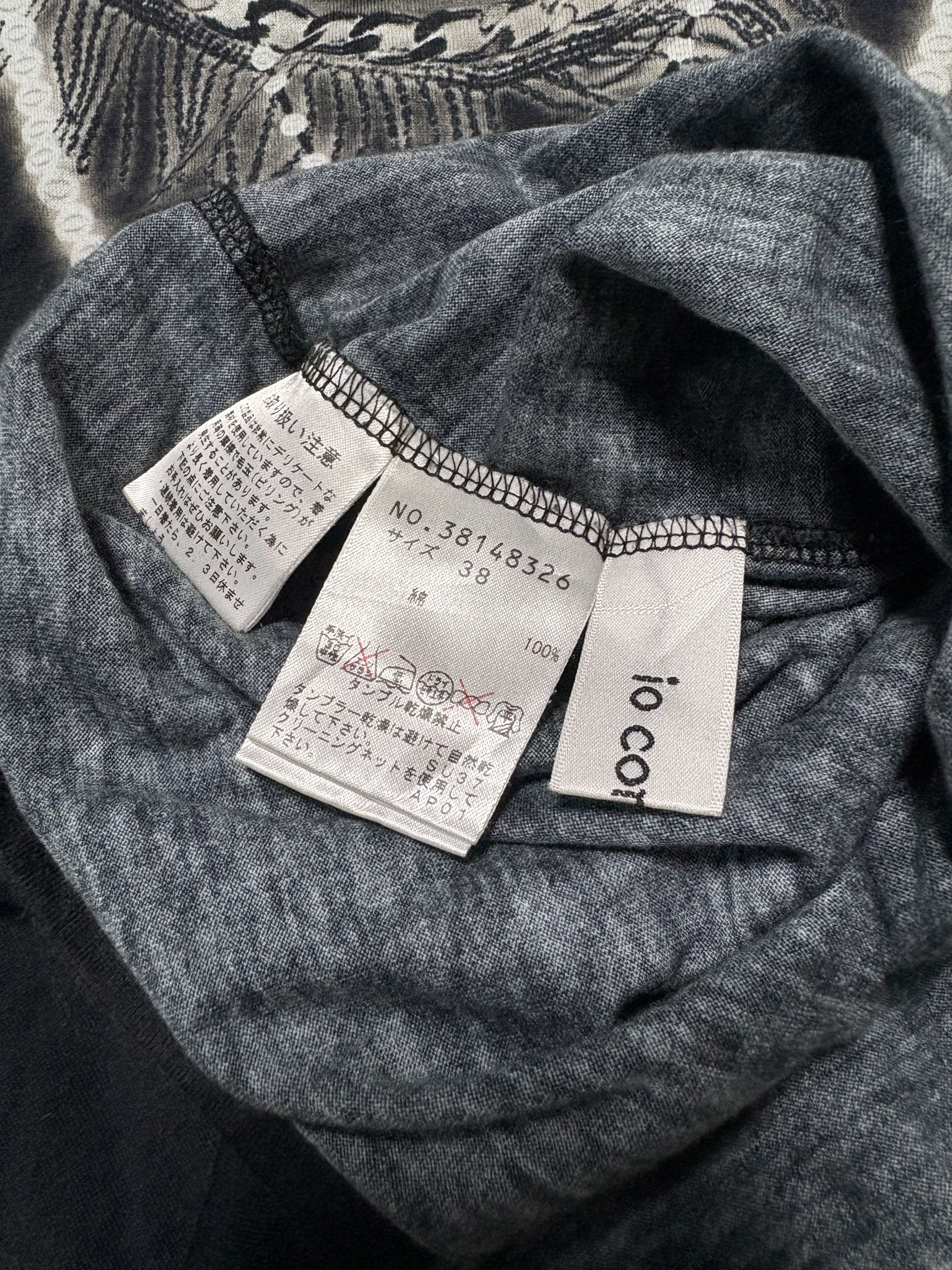 Japanese Brand Crazy poem oi comme oi rosario sunfaded Size S / US 4 / IT 40 - 3 Thumbnail