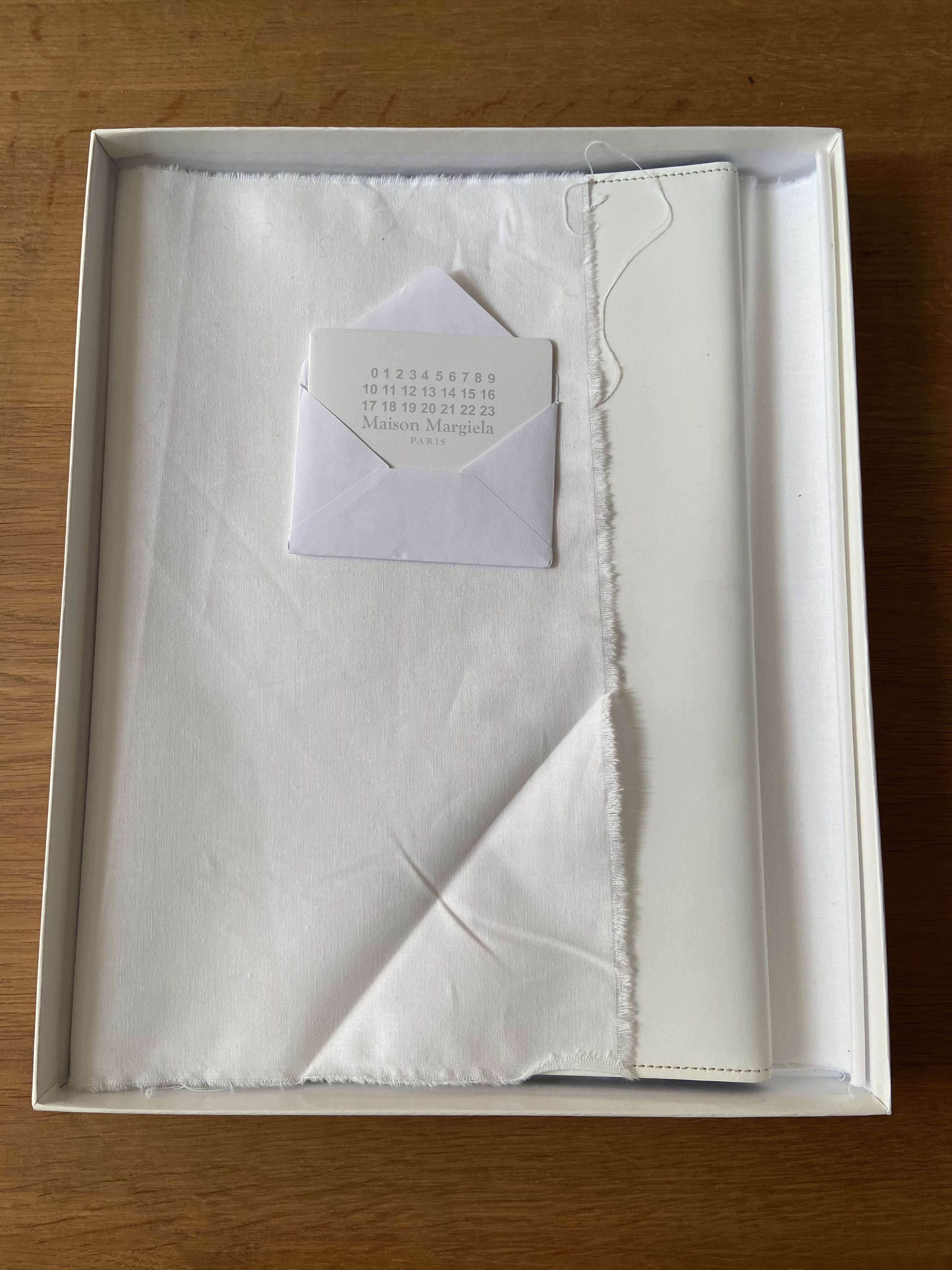 Maison Margiela Maison Margiela New large(12”x 8.5”)leather document holder Size ONE SIZE - 3 Thumbnail