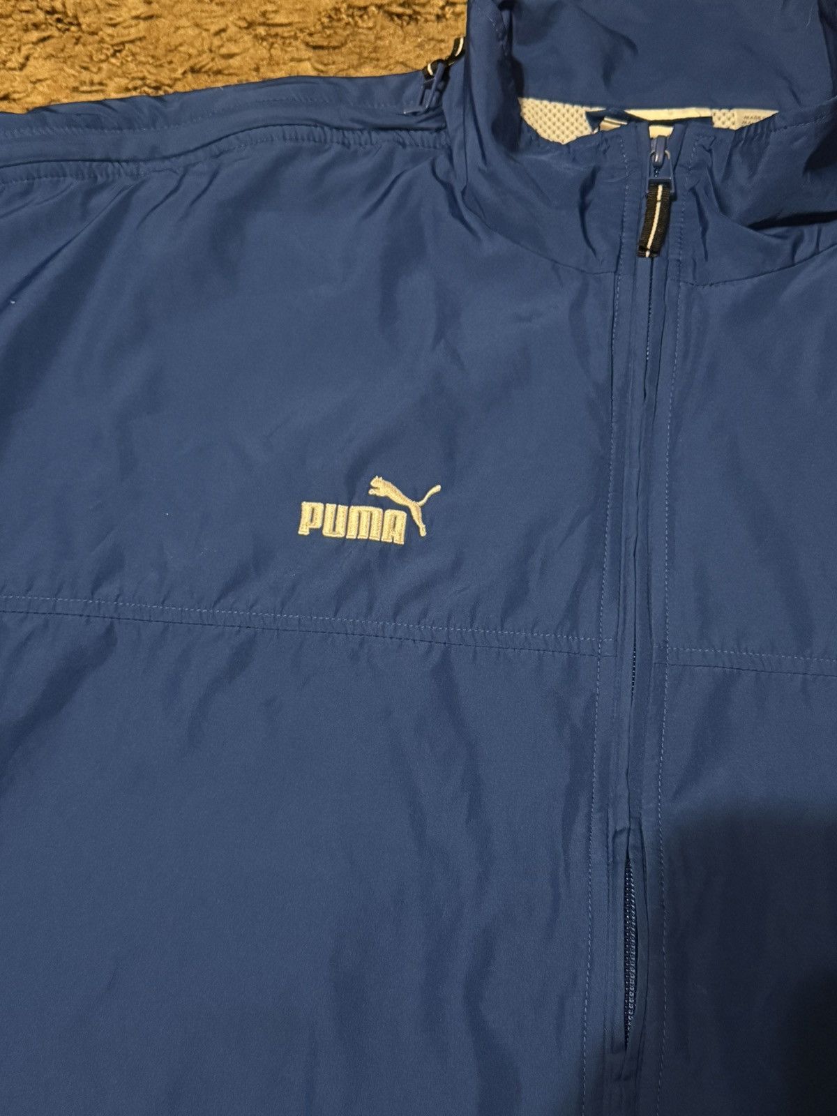 Puma Vintage Puma Track Jacket Blue / White XLarge Size US XL / EU 56 / 4 - 4 Thumbnail
