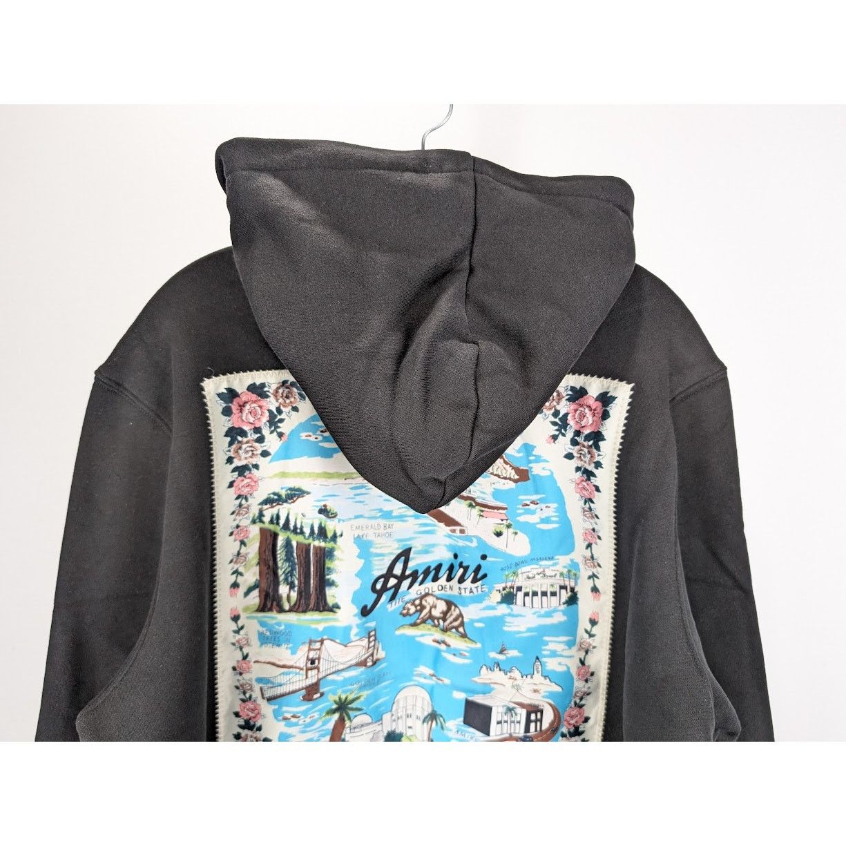 Amiri o1rshd1 Q:2 / California Hawaiian Hoodie in Black Size US M / EU 48-50 / 2 - 11 Thumbnail