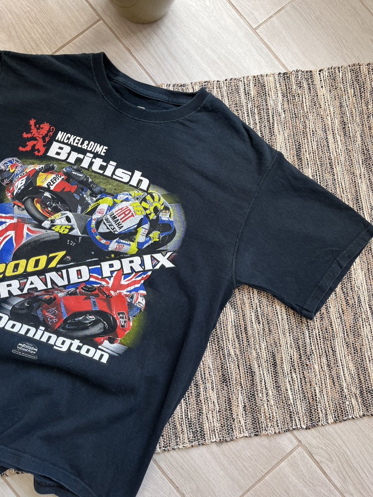 Vintage Vintage Grand Prix MOTO Tshirt 2007 racing Size US L / EU 52-54 / 3 - 4 Thumbnail