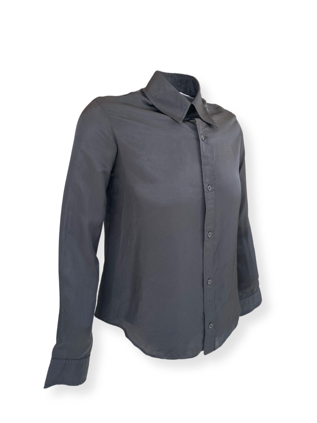 Yohji Yamamoto Yohji Yamamoto Regulation Black Shirt Size US M / EU 48-50 / 2 - 2 Thumbnail