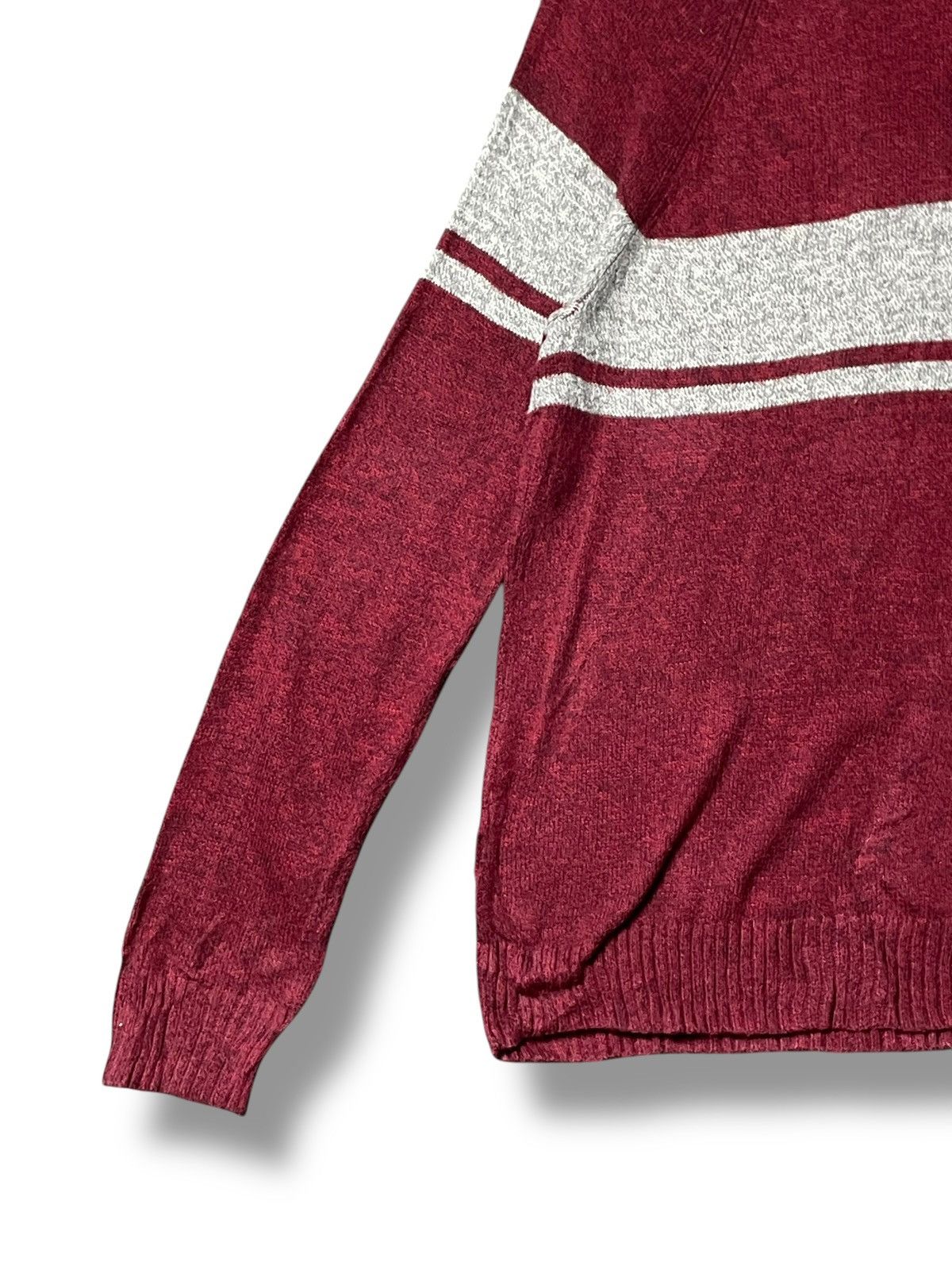 American Eagle Outfitters × Designer × Vintage American Eagle Outfitters Red Wool Sweaters (43) Size US L / EU 52-54 / 3 - 3 Thumbnail