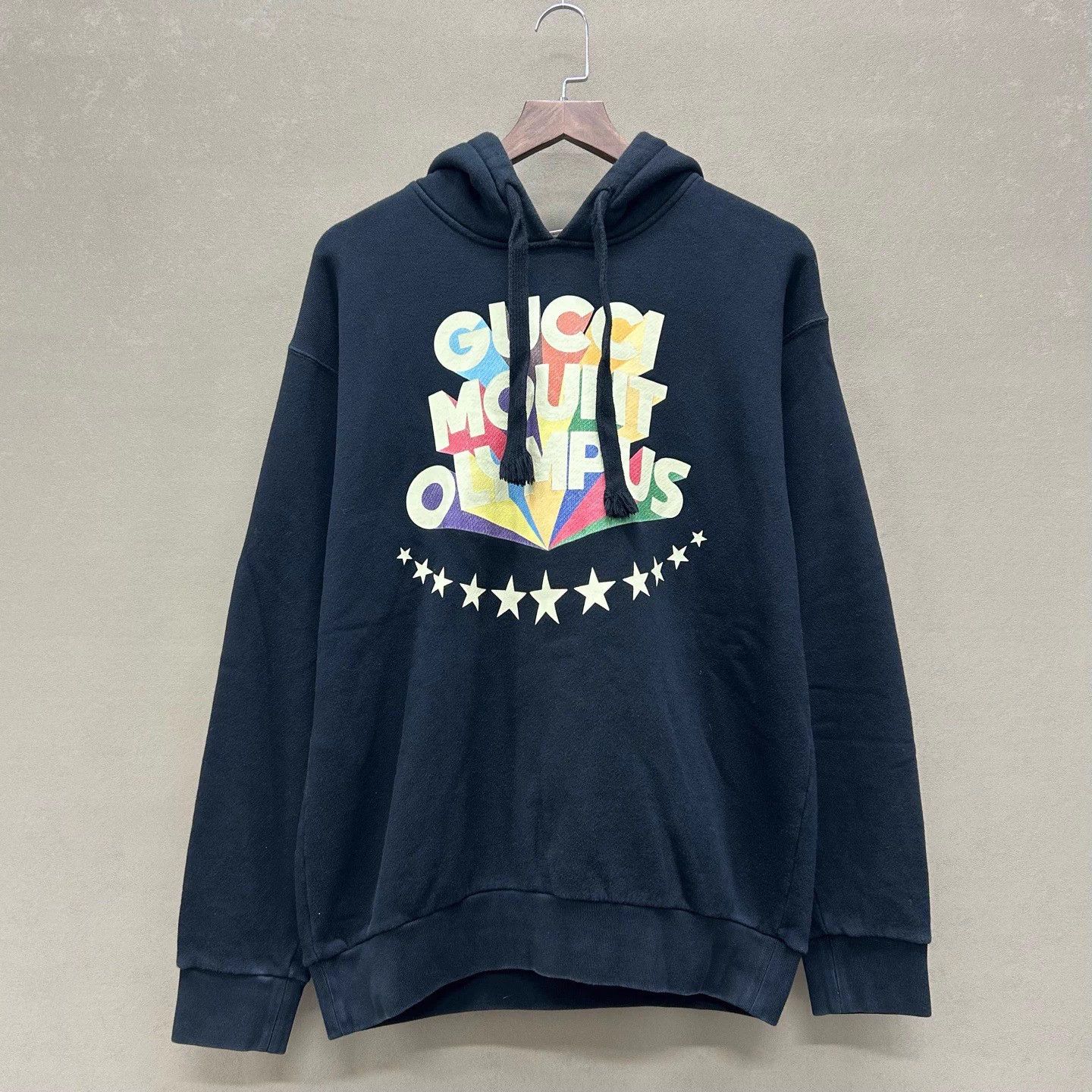Gucci GUCCI black rainbow print sweatshirt S mint Size US S / EU 44-46 / 1 - 1 Thumbnail