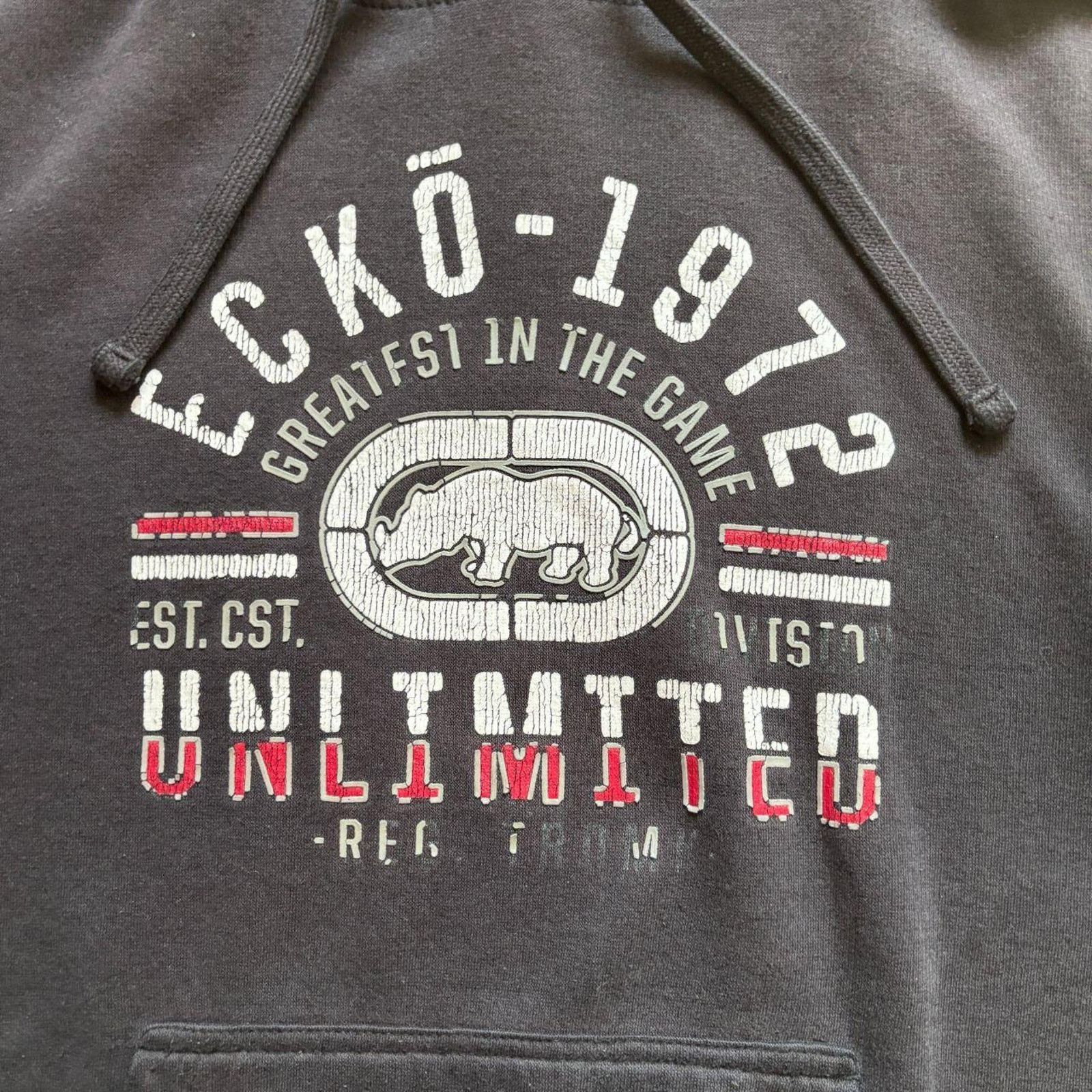 Ecko Unltd. y2k 2000s style Ecko Unlimited pullover hoodie mens XL emo Size US XL / EU 56 / 4 - 2 Thumbnail