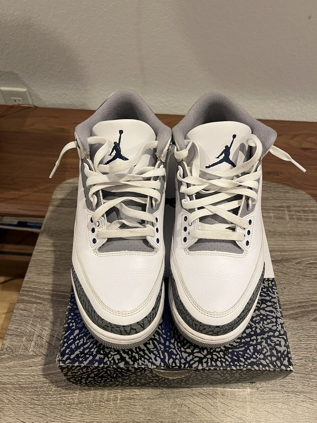 Jordan Brand Jordan 3 Midnight Navy Size US 10 / EU 43 - 3 Thumbnail