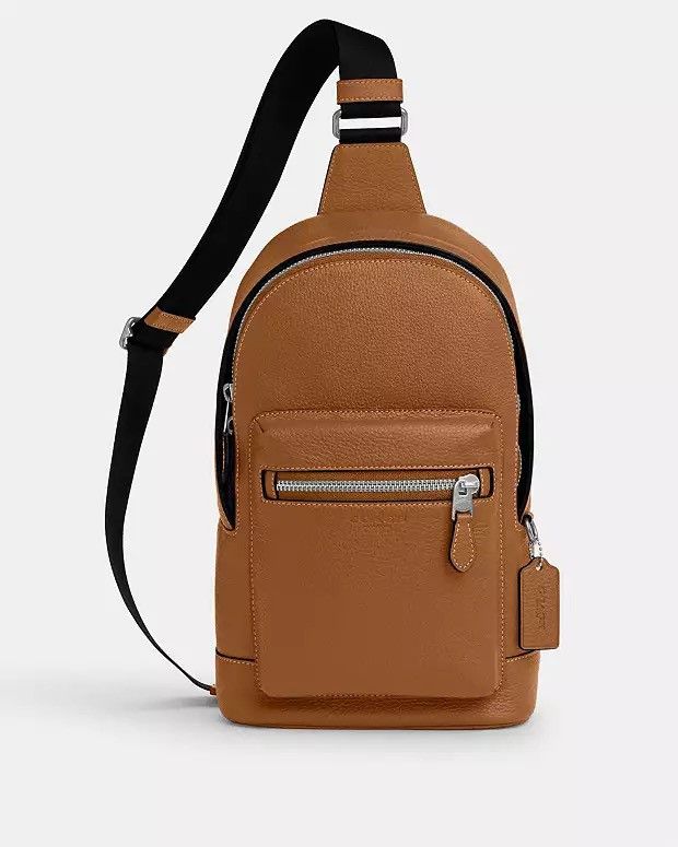 Coach NWT Coach Leather West Pack Size ONE SIZE - 1 Thumbnail
