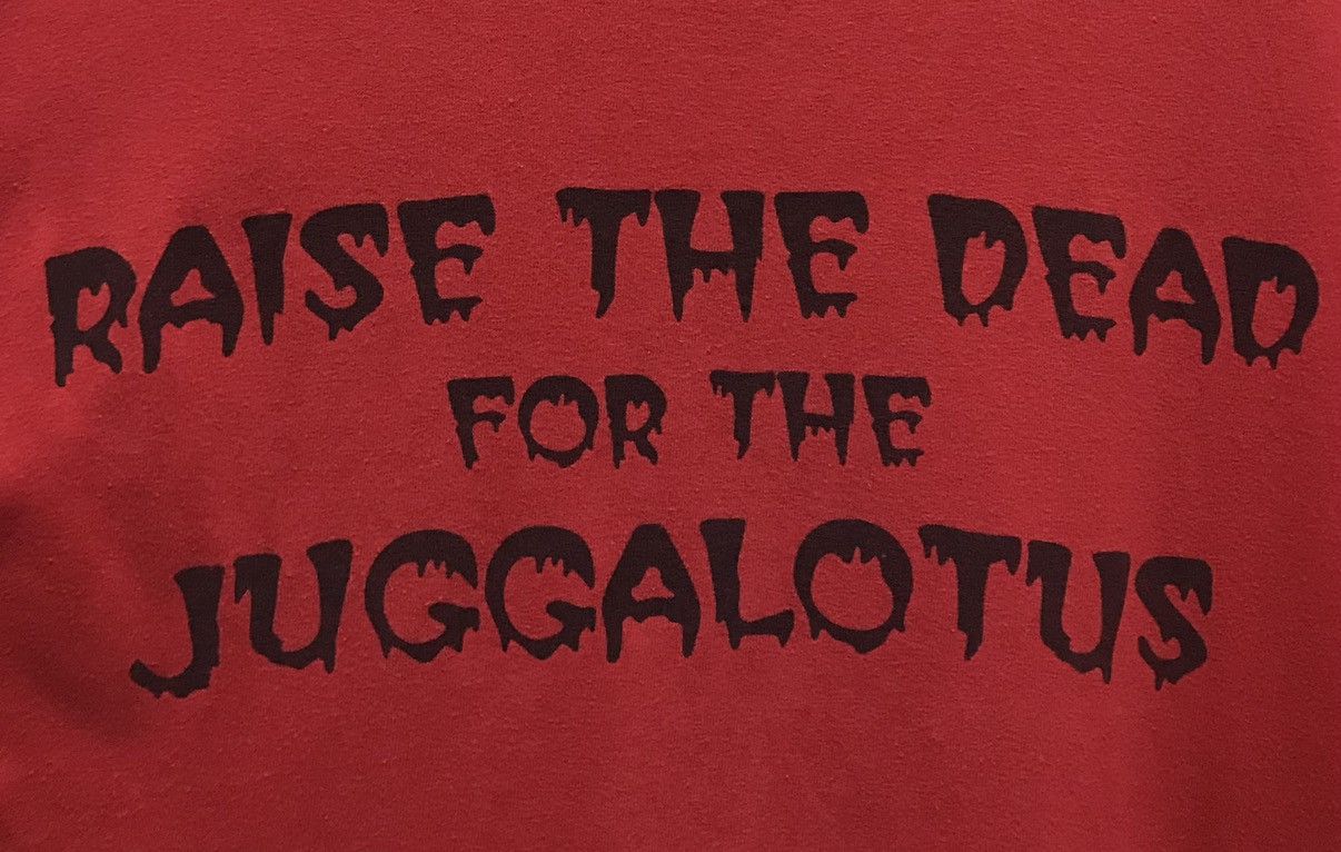 Band Tees × Gildan × Vintage Vintage Vampiro Raise The Dead For The Juggalotus Shirt Size US XL / EU 56 / 4 - 4 Thumbnail