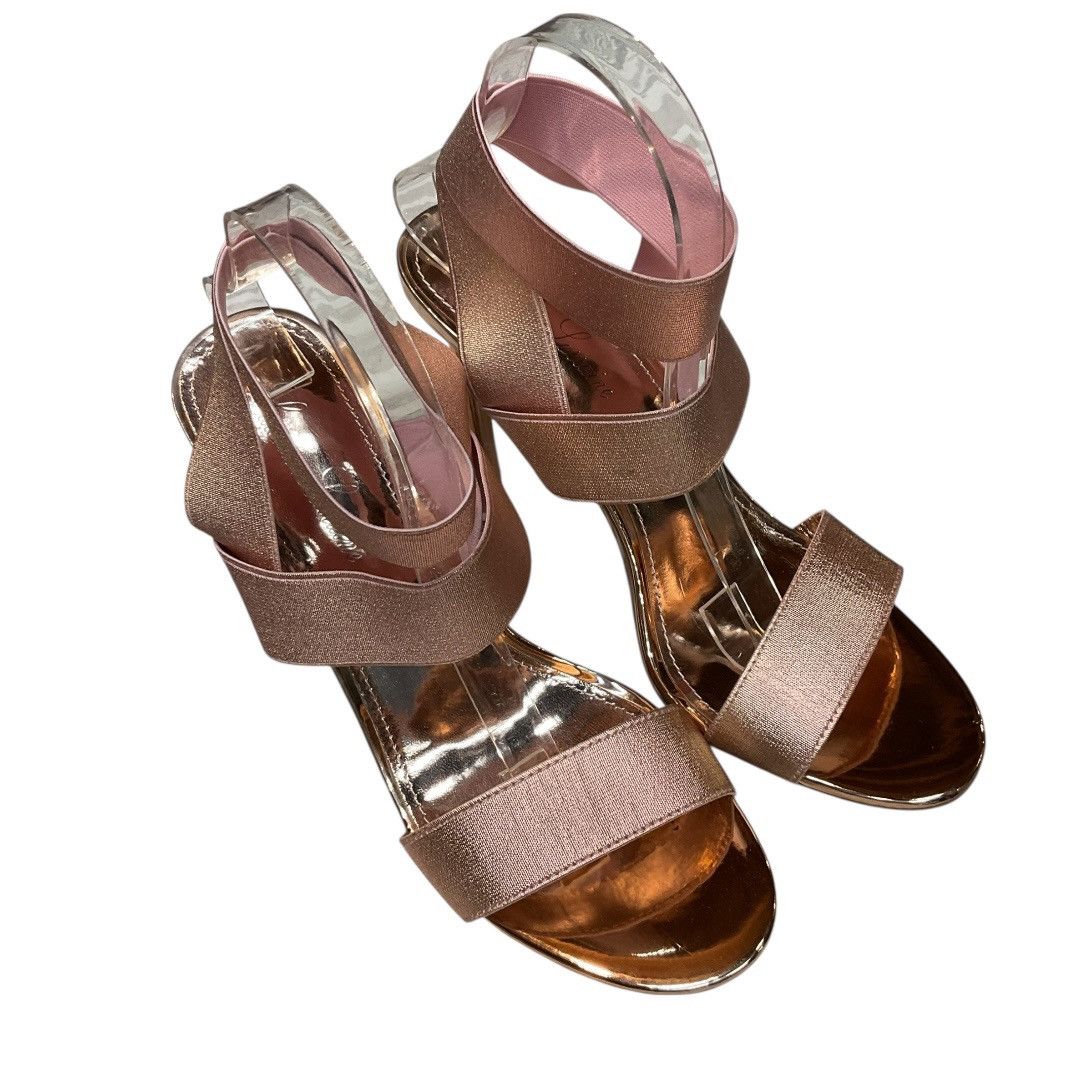 Nordstrom Lauren Lorraine Leniya Cross Stretch Strap Sandals Sz 10 NWB Size US 10 / IT 40 - 2 Thumbnail