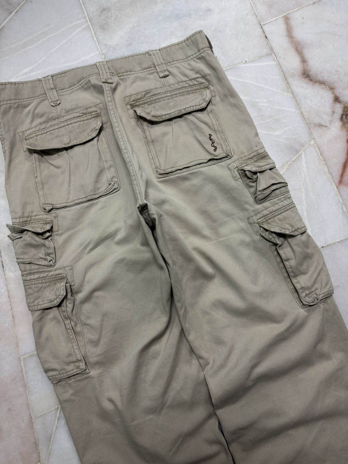 PPFM INSANE 3D POCKET VINTAGE USRN 95705 PLUGG CARGO DISTRESS Size US 34 / EU 50 - 21 Thumbnail