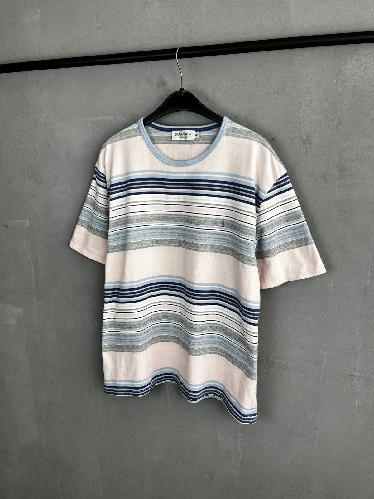 Yves Saint Laurent Yves Saint Laurent Vintage Stripped Small Logo size xxl Size US XXL / EU 58 / 5 - 1 Thumbnail