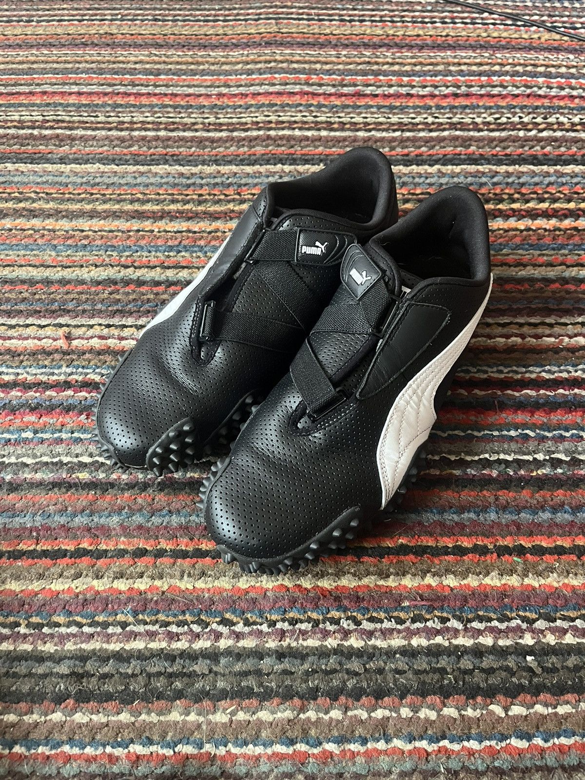 Puma Puma Mostro Perforated Leather Sneakers Grailed