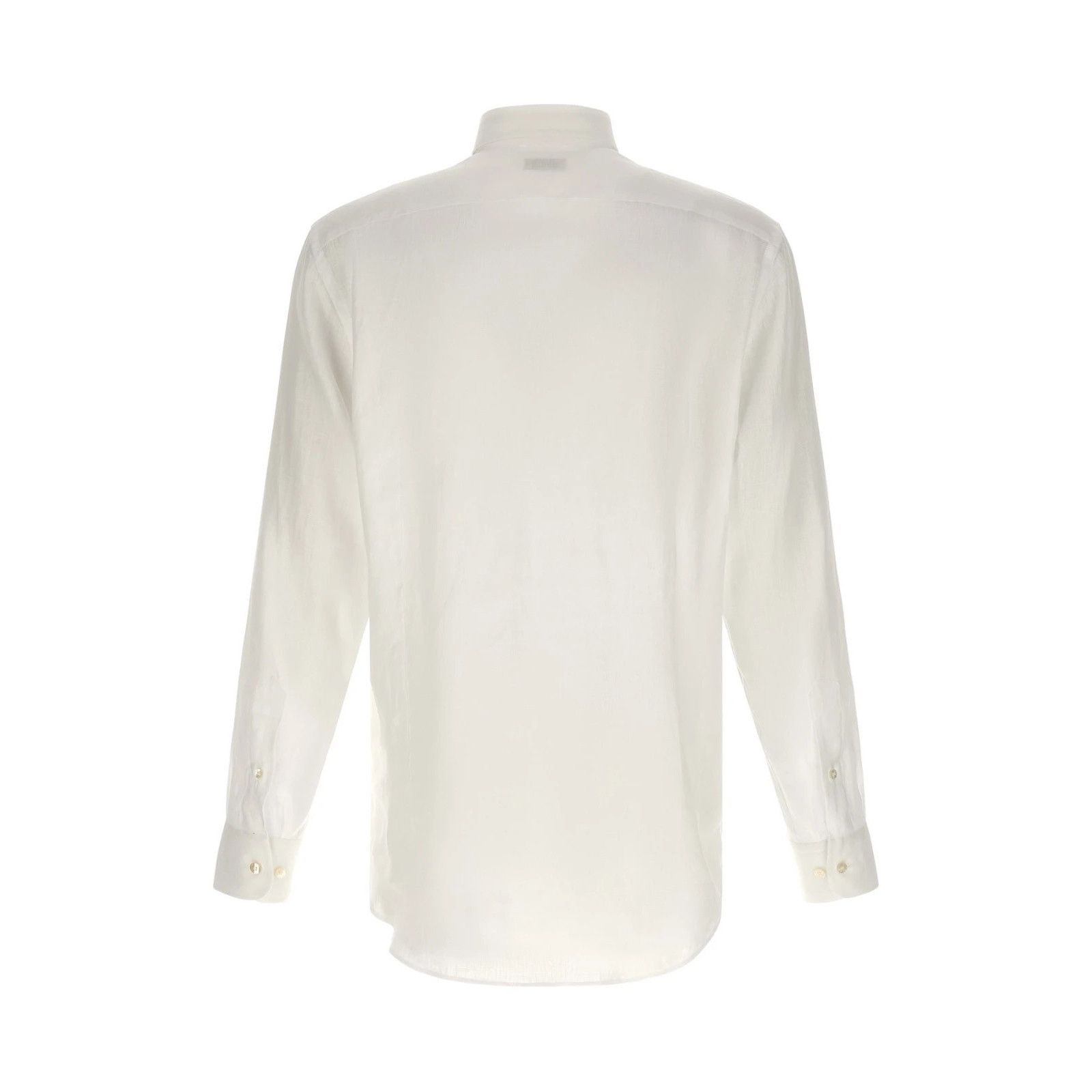 ETRO White Linen Shirt New And Authentic (Men's size:XL;)