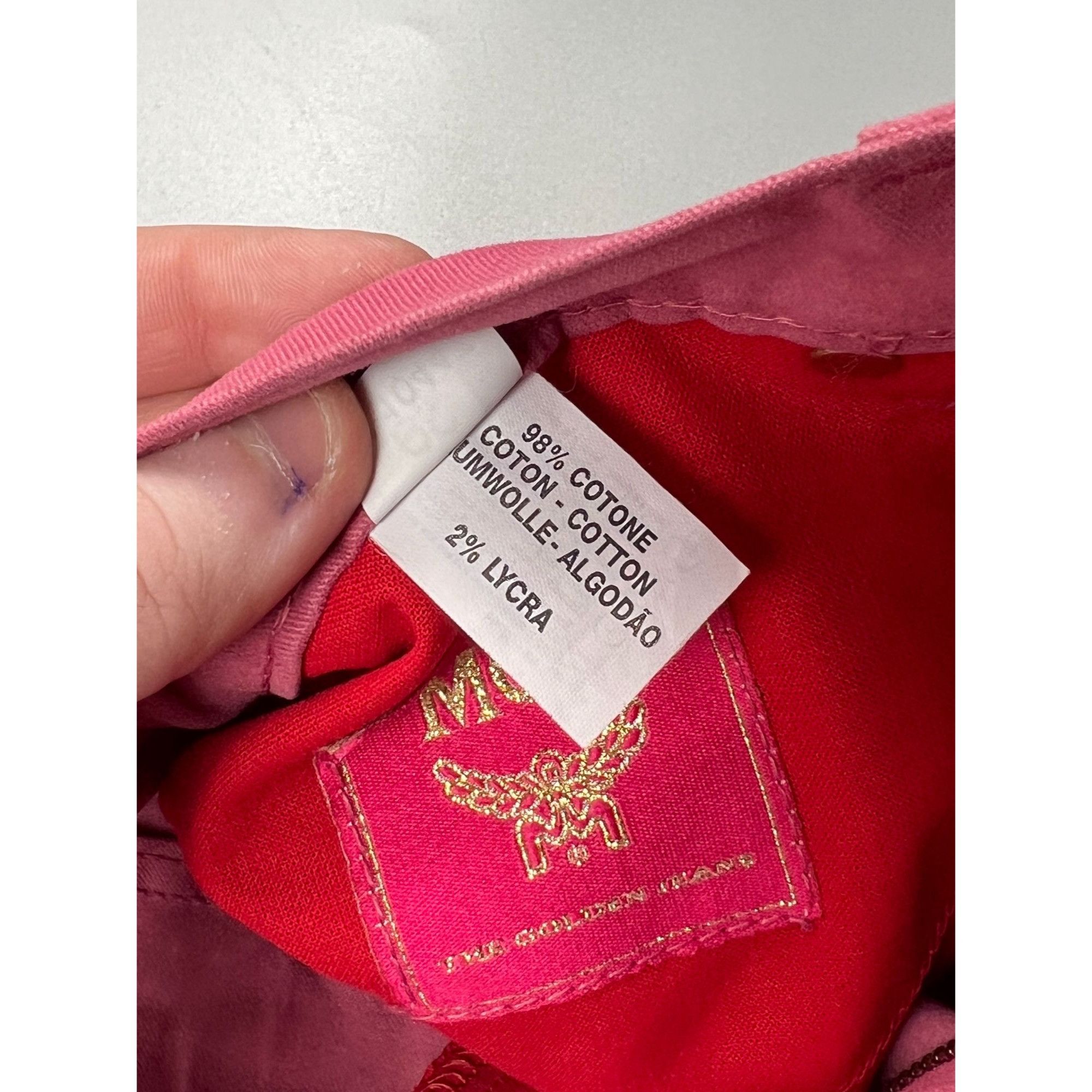 MCM MCM Pink Denim Jeans Pants (Y0838) Size 29" - 8 Thumbnail