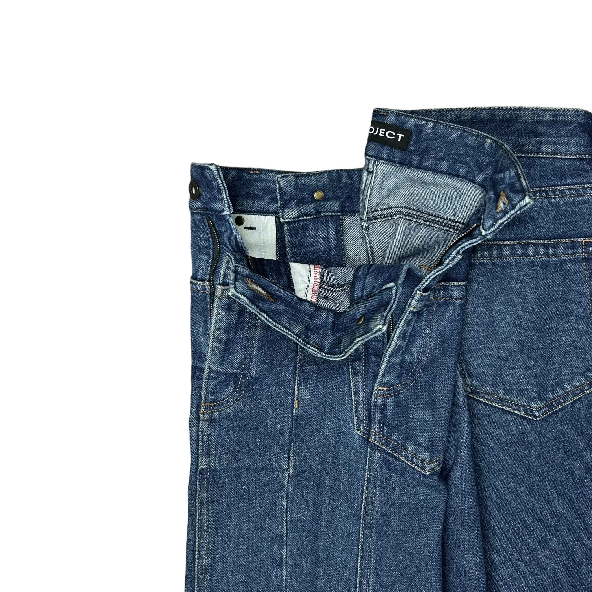 Y/Project Y/Project Asymmetrical Patchwork Jeans - SS18 Size US 32 / EU 48 - 5 Thumbnail